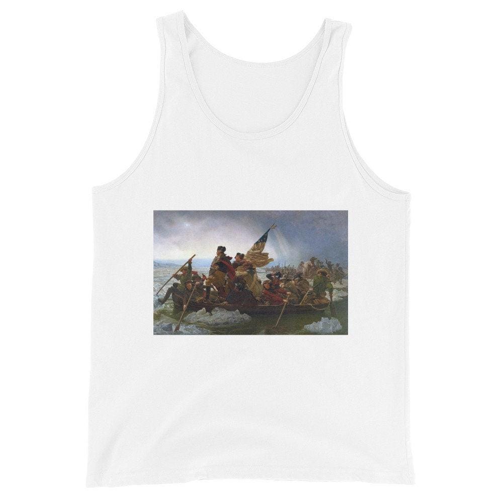 Washington Crossing the Delaware Tank Top