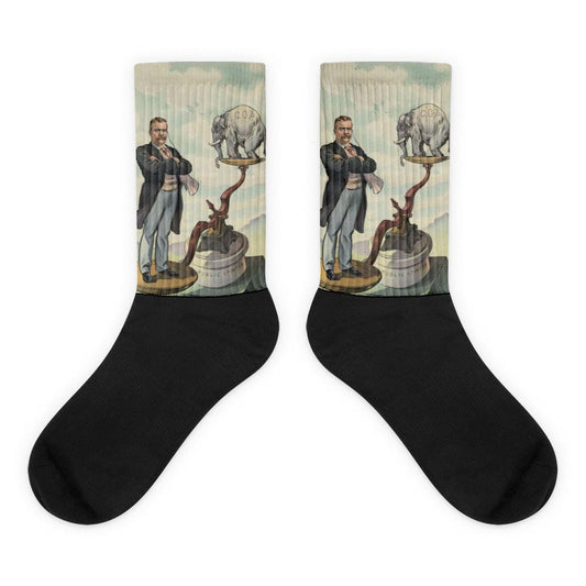 Bigger than his Party- Theodore Roosevelt Socks