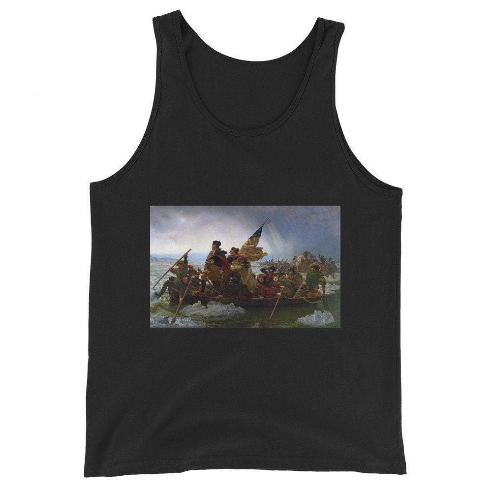 Washington Crossing the Delaware Tank Top