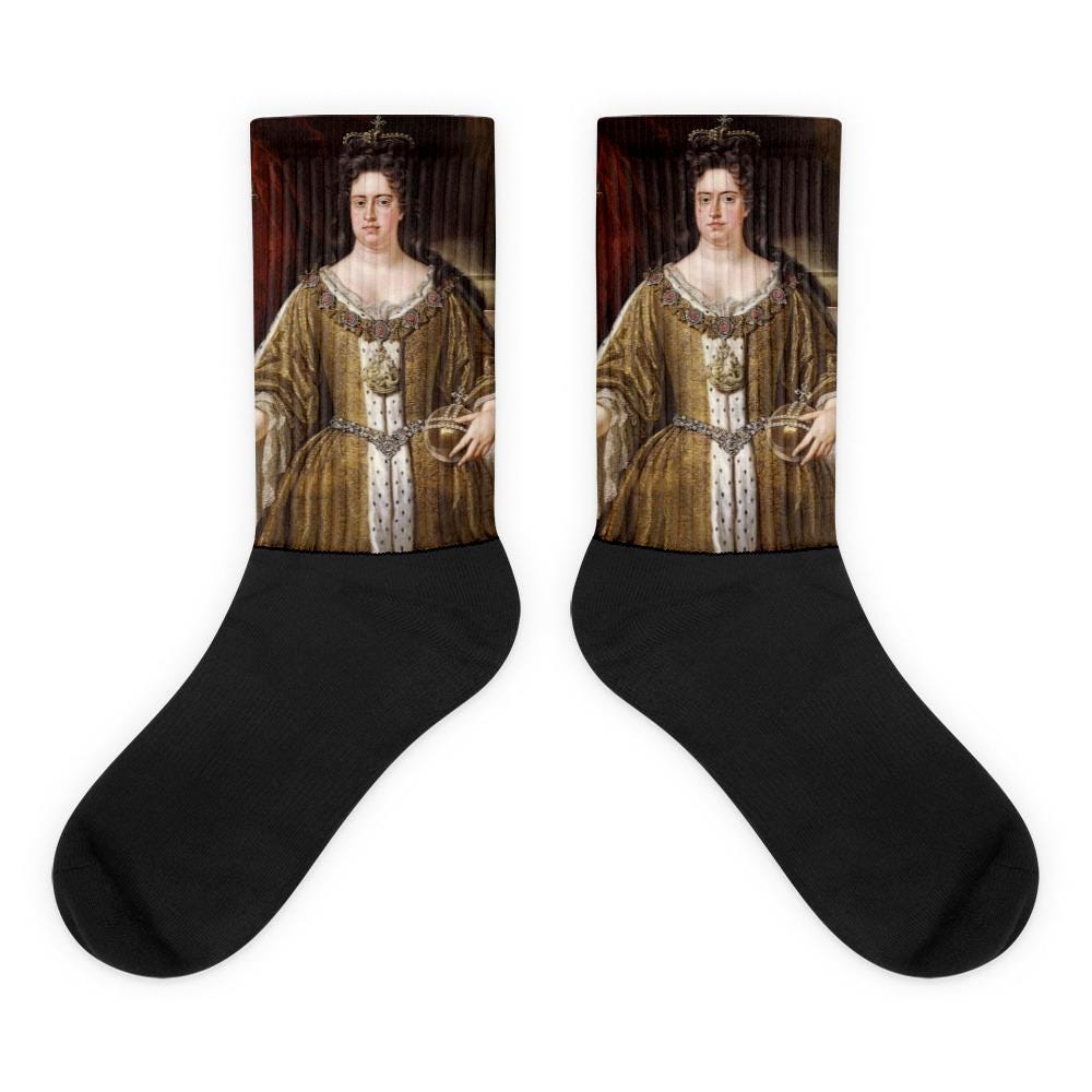 Queen Anne Socks