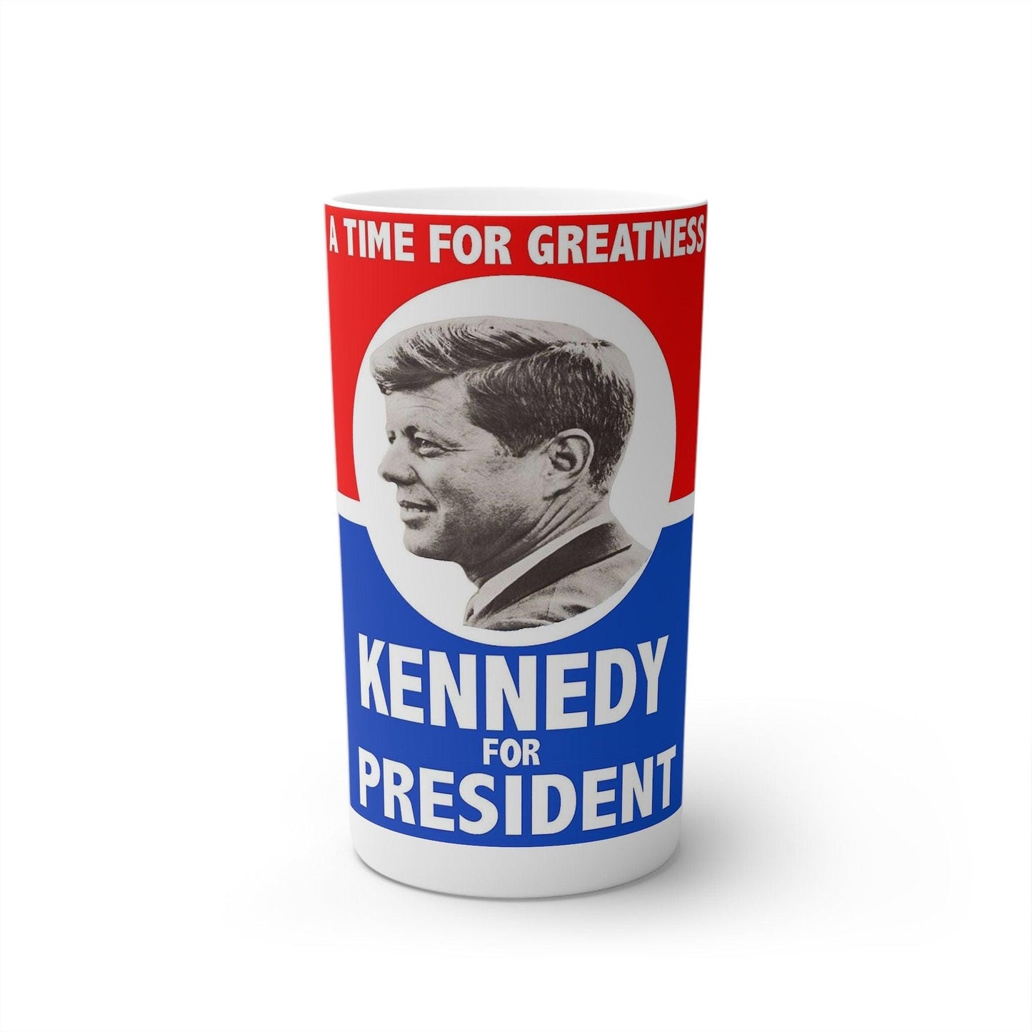 Kennedy for President Conical Coffee Mugs (8oz, 12oz)