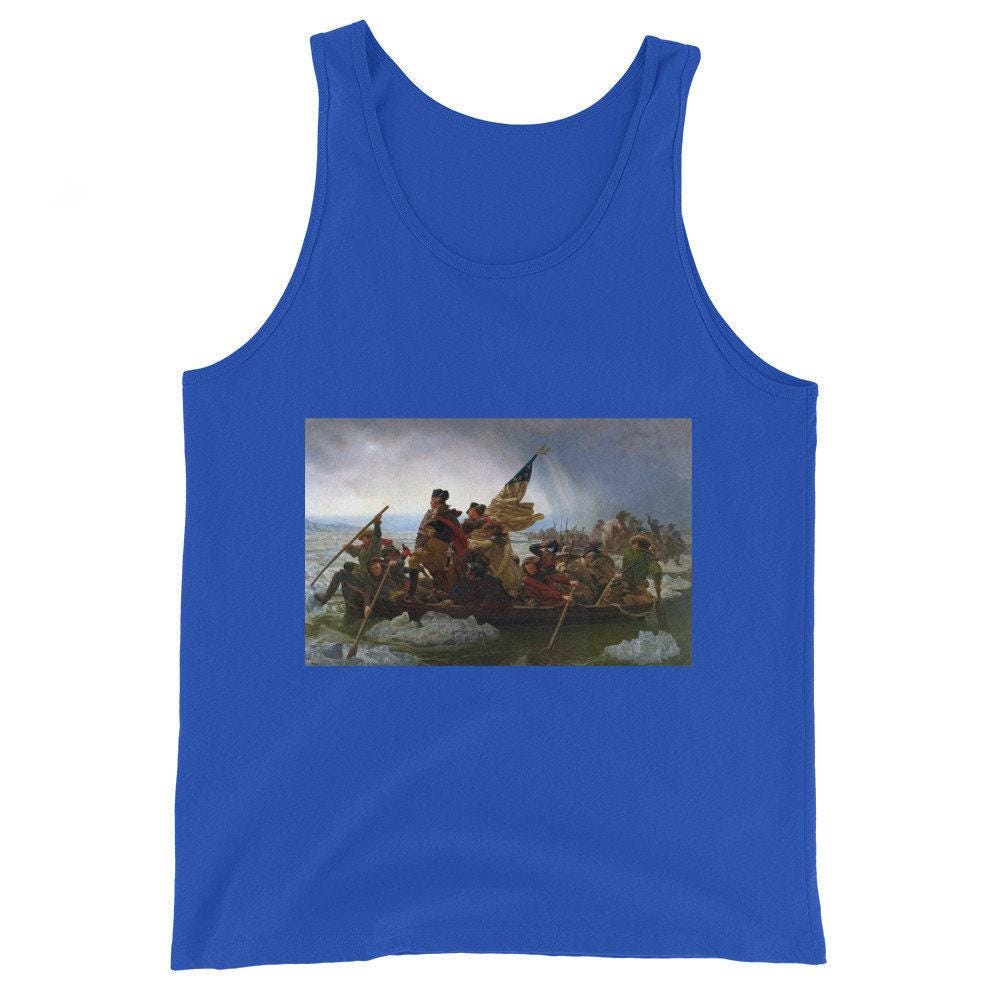 Washington Crossing the Delaware Tank Top
