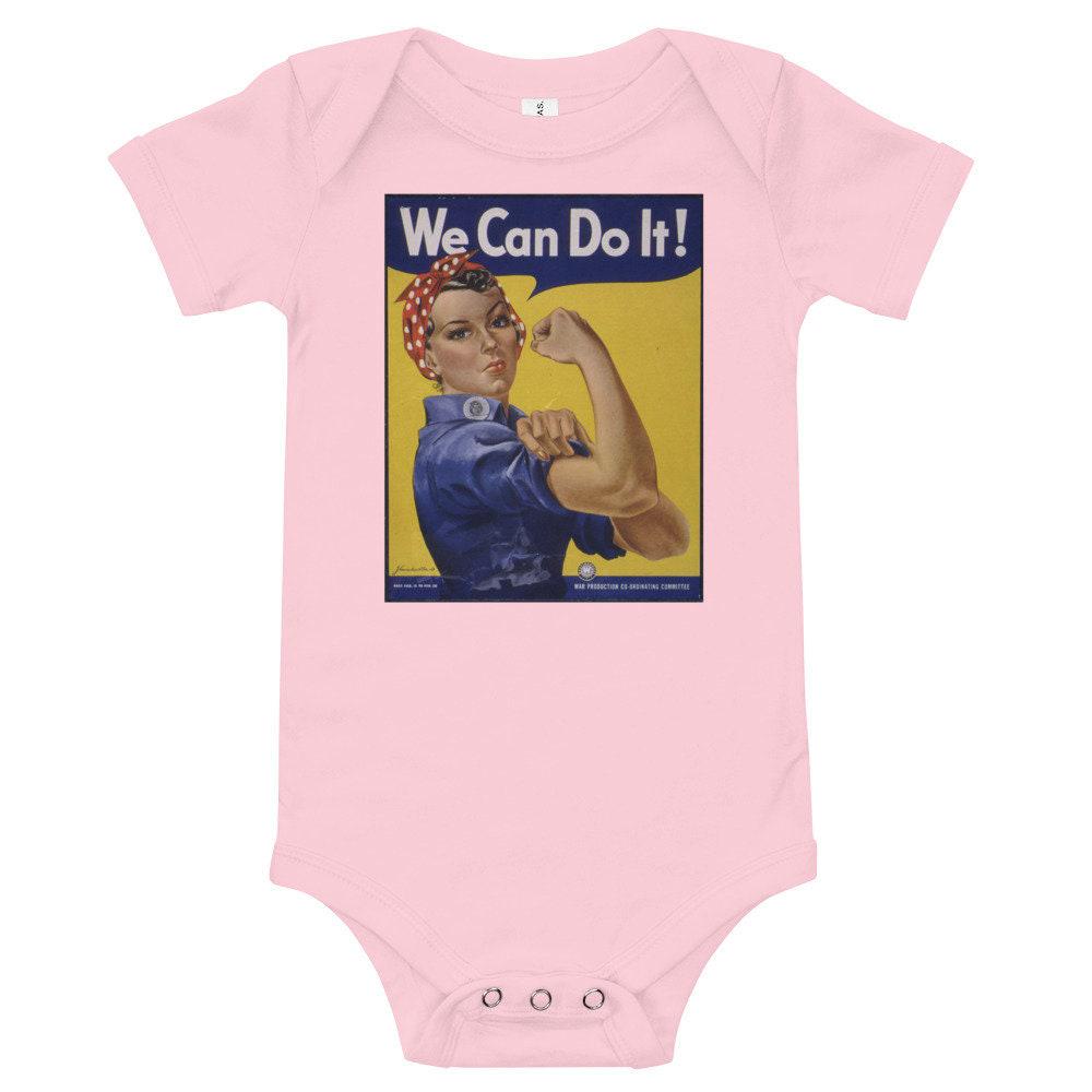 Rosie the Riveter Baby one piece