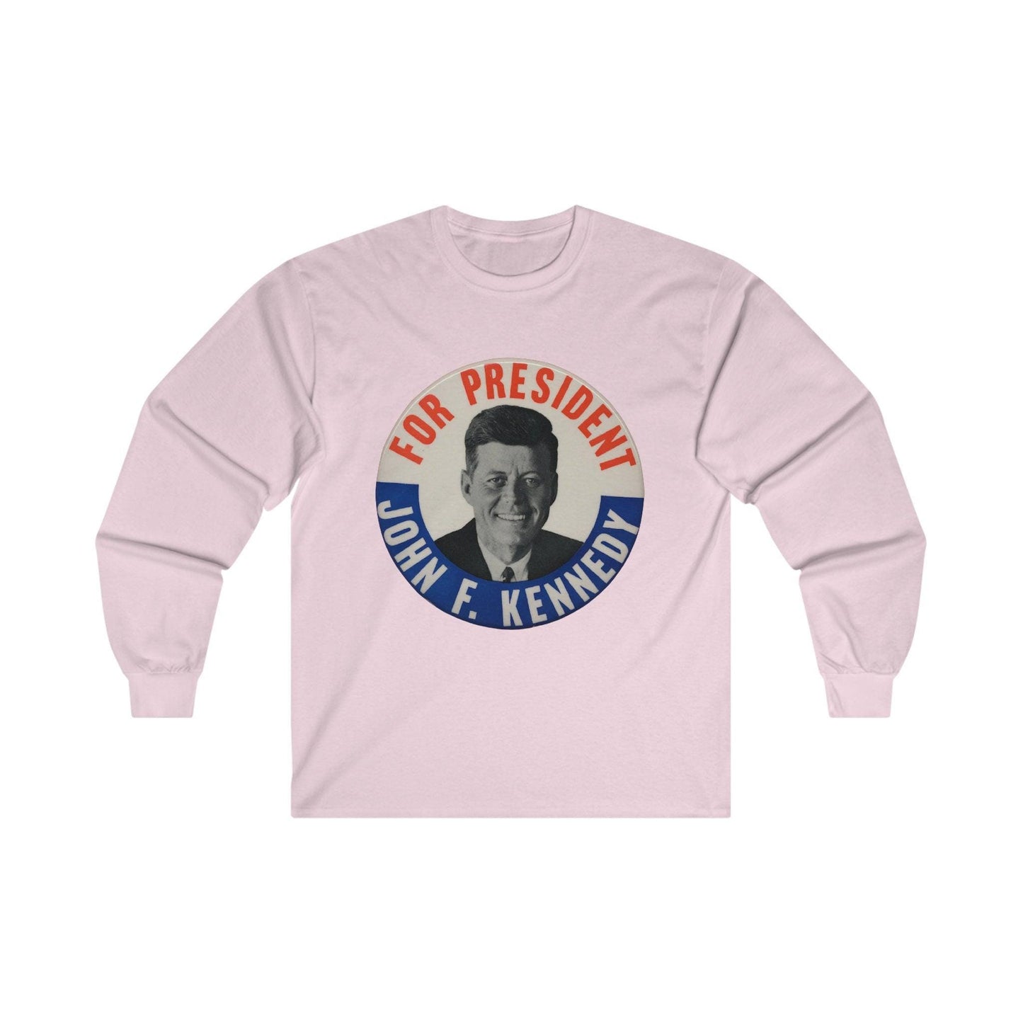John F. Kennedy For President Long Sleeve Tee