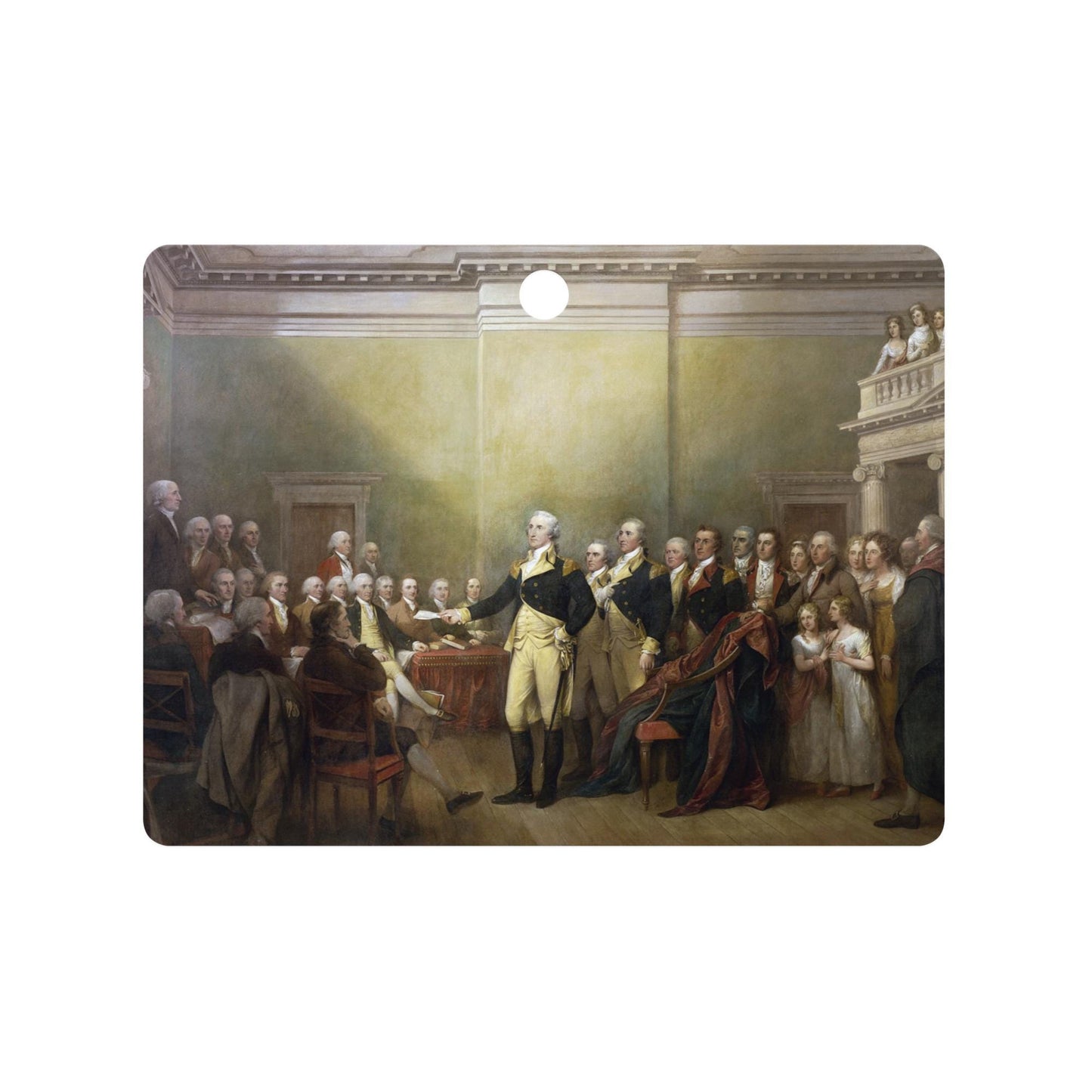 George Washington Metal ornament