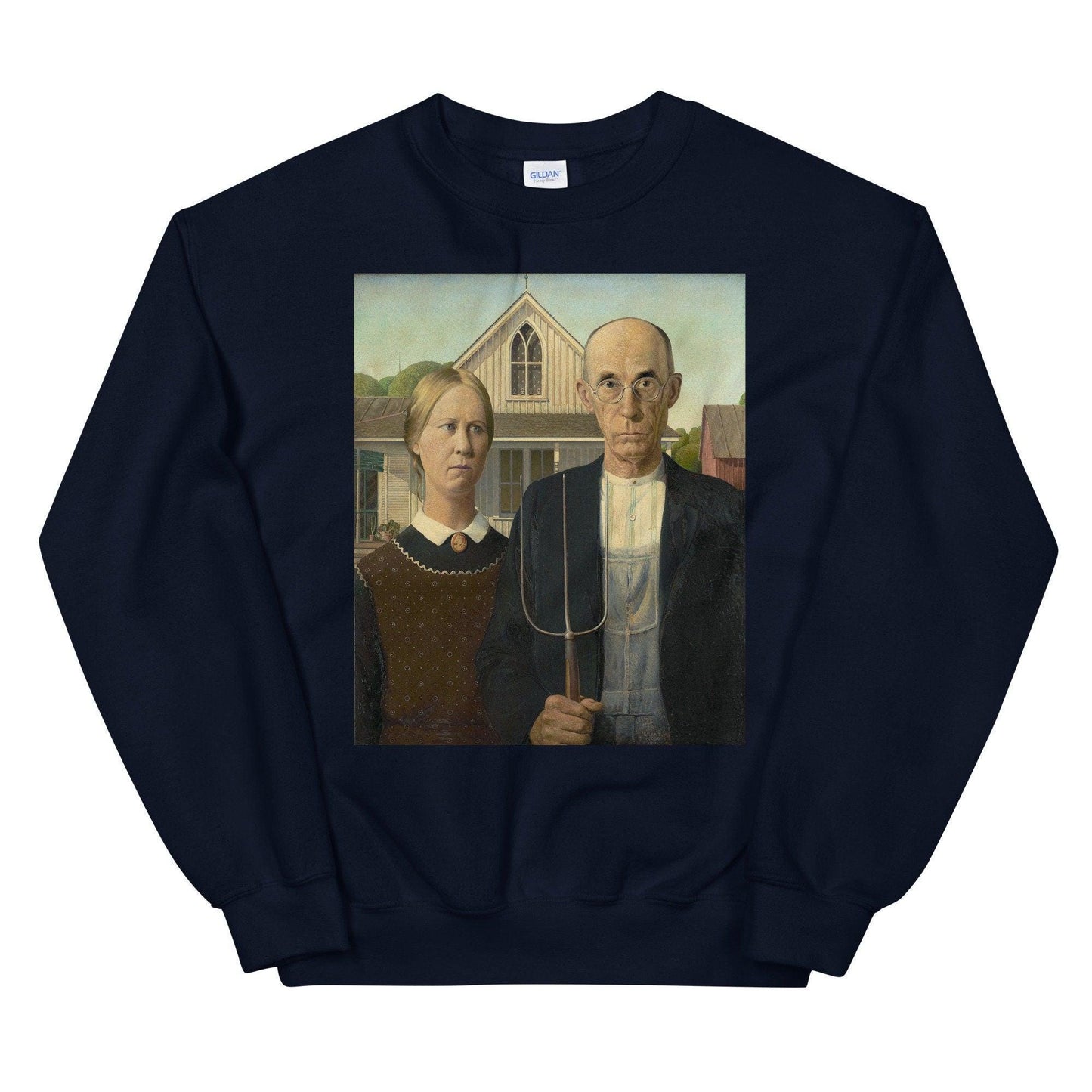 American Gothic Sweatshirt (Grant Wood)
