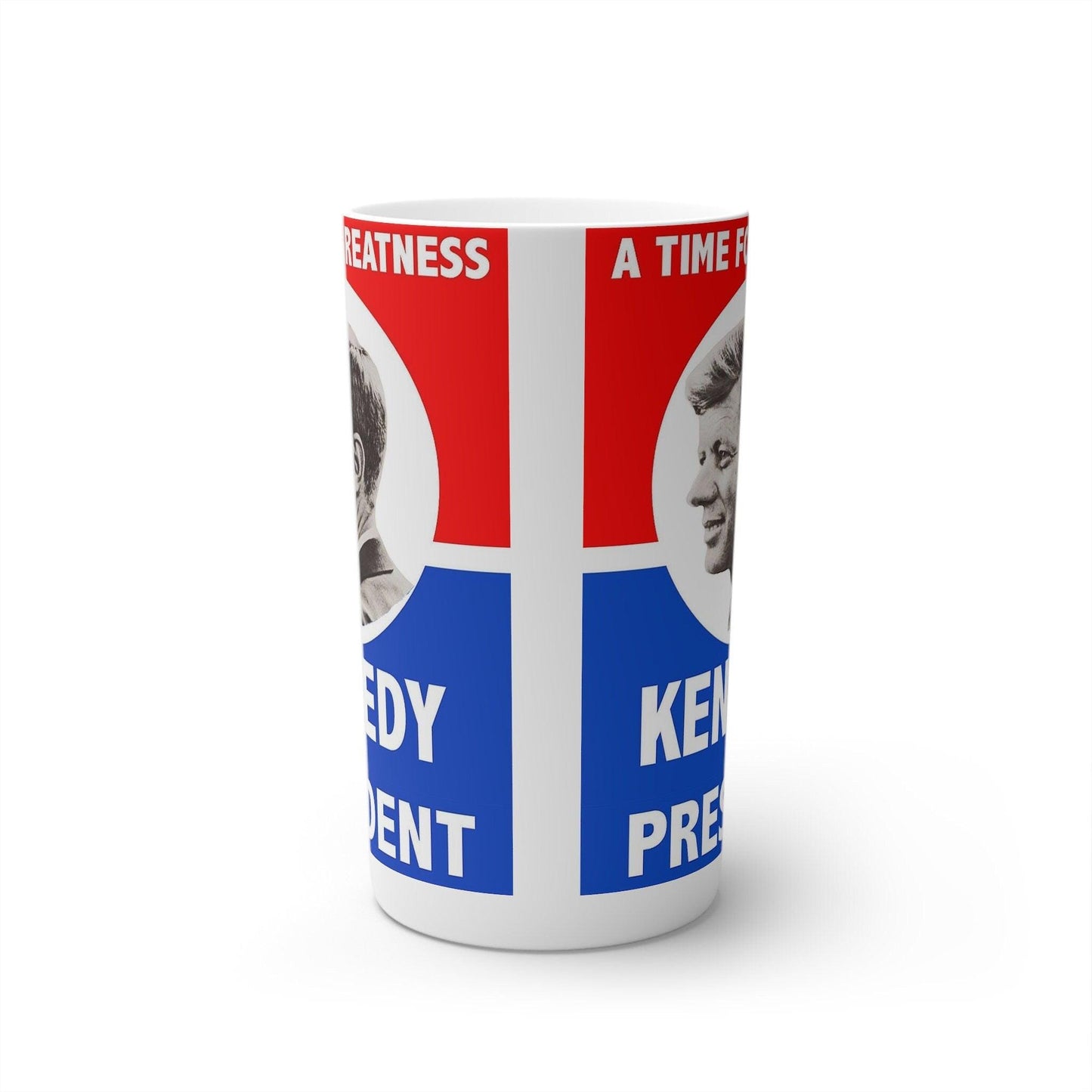 Kennedy for President Conical Coffee Mugs (8oz, 12oz)