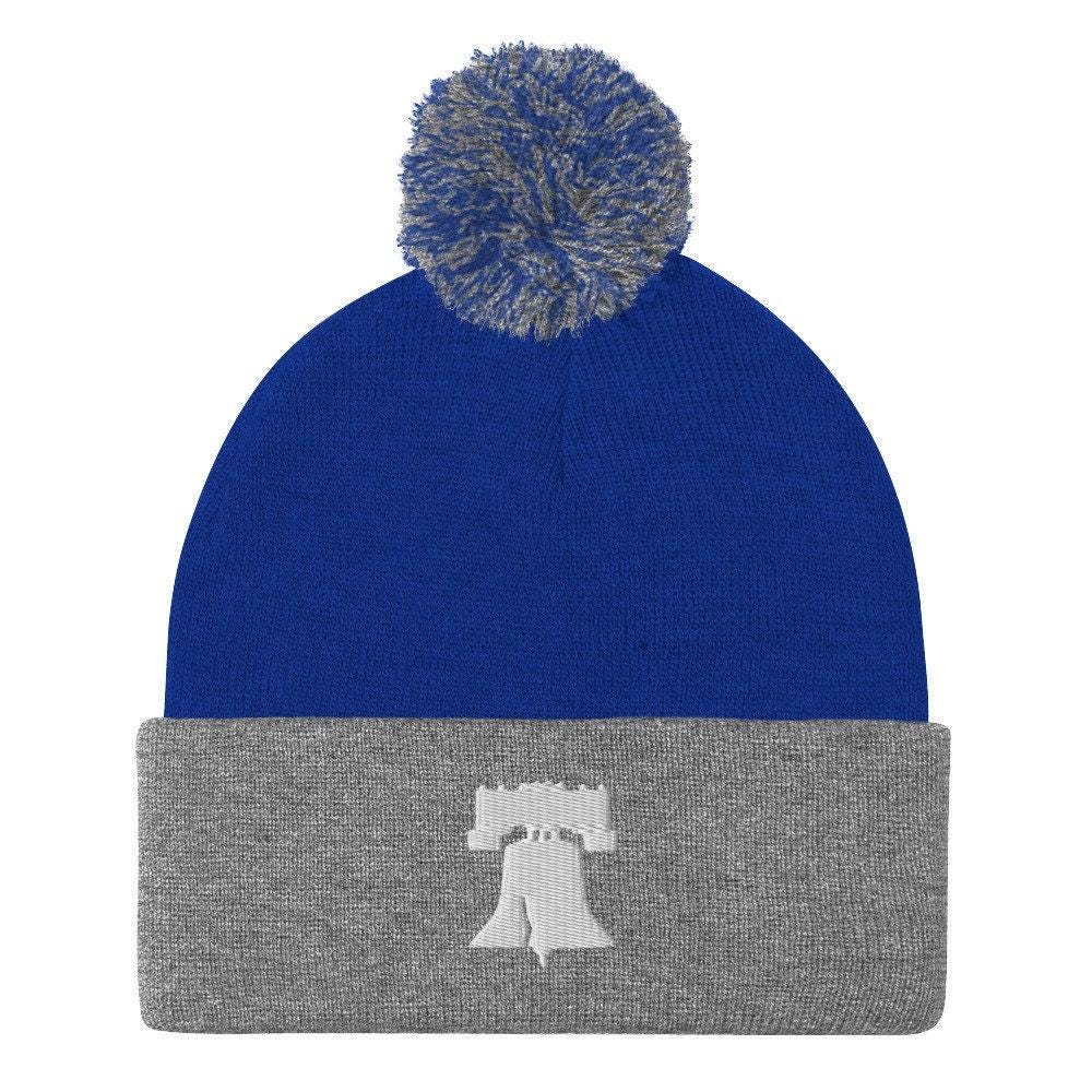 Liberty Bell Pom-Pom Beanie