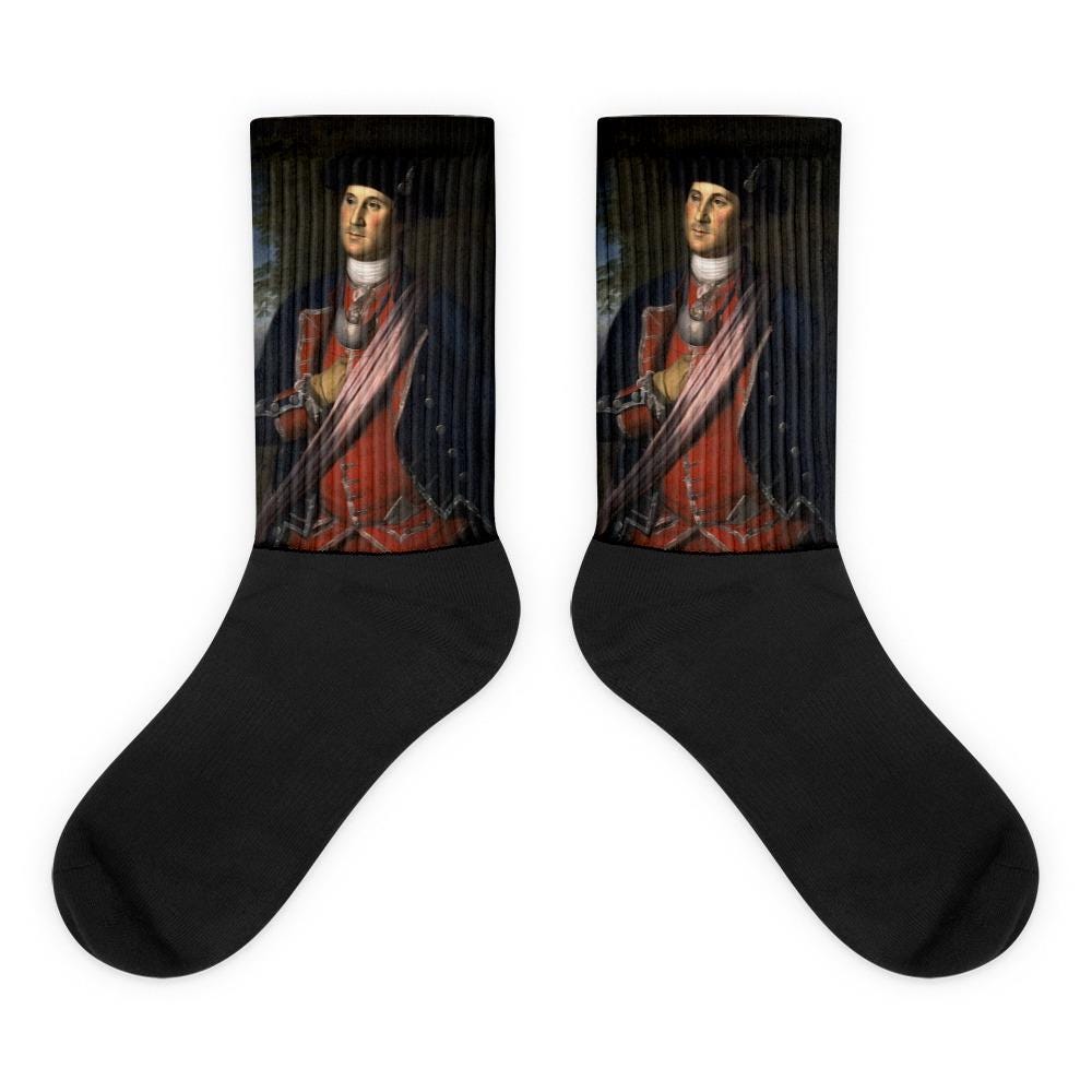 General George Washington Socks