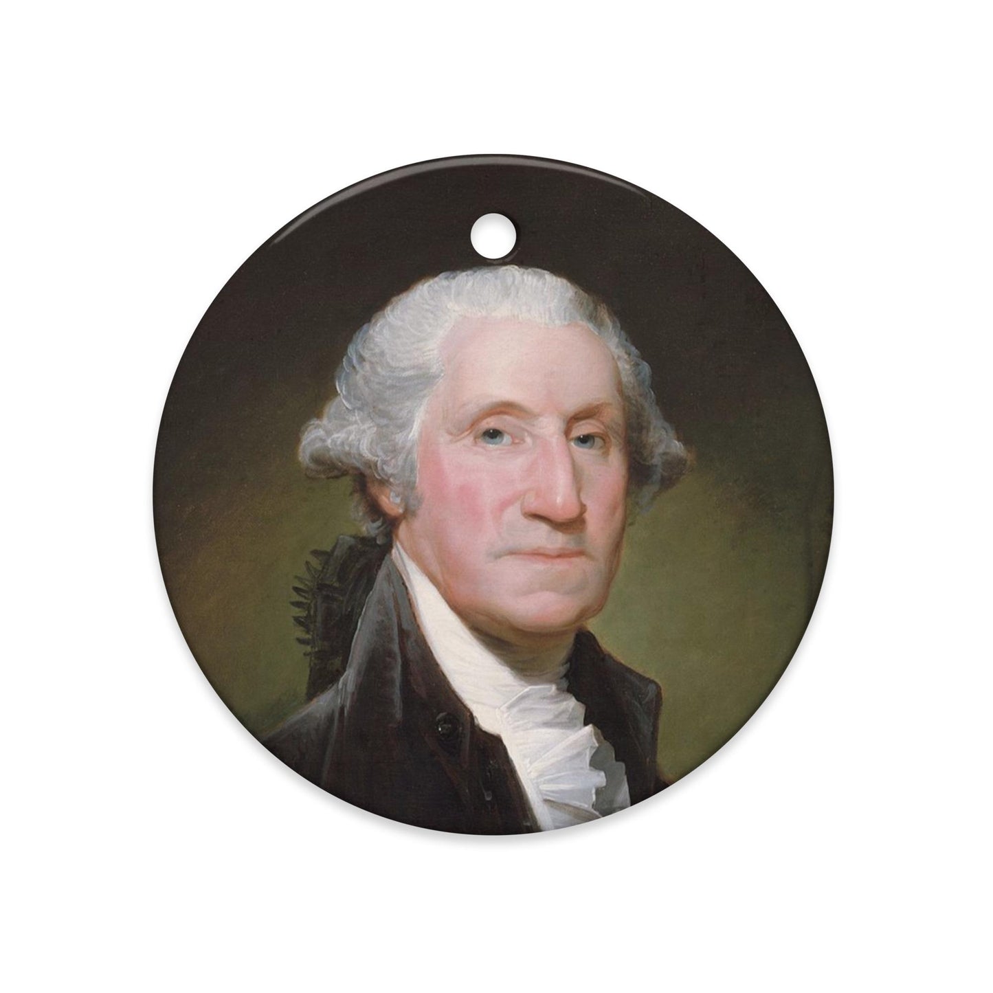 George Washington ceramic ornament