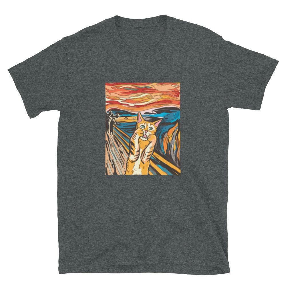 Cat "The Scream" T-Shirt