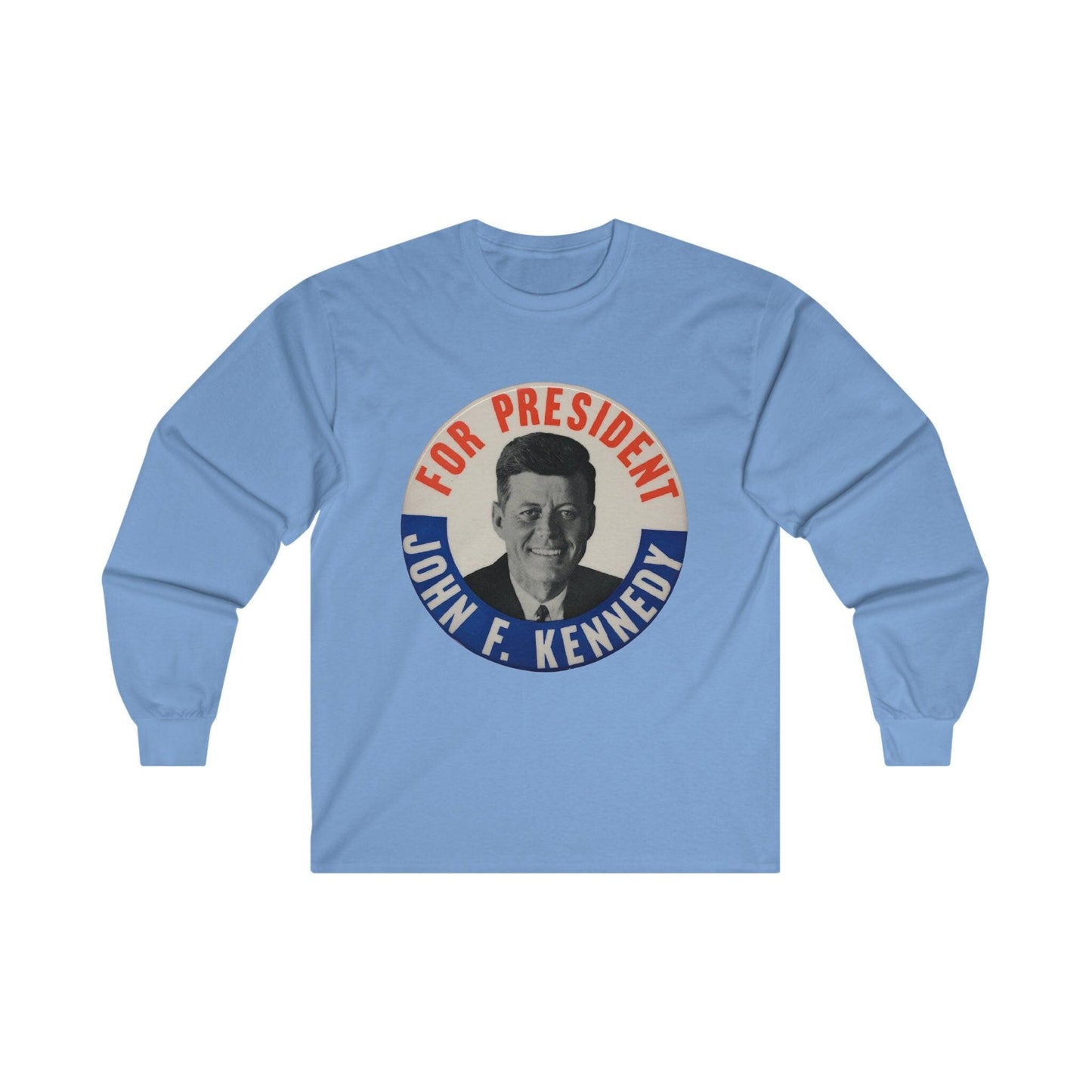John F. Kennedy For President Long Sleeve Tee