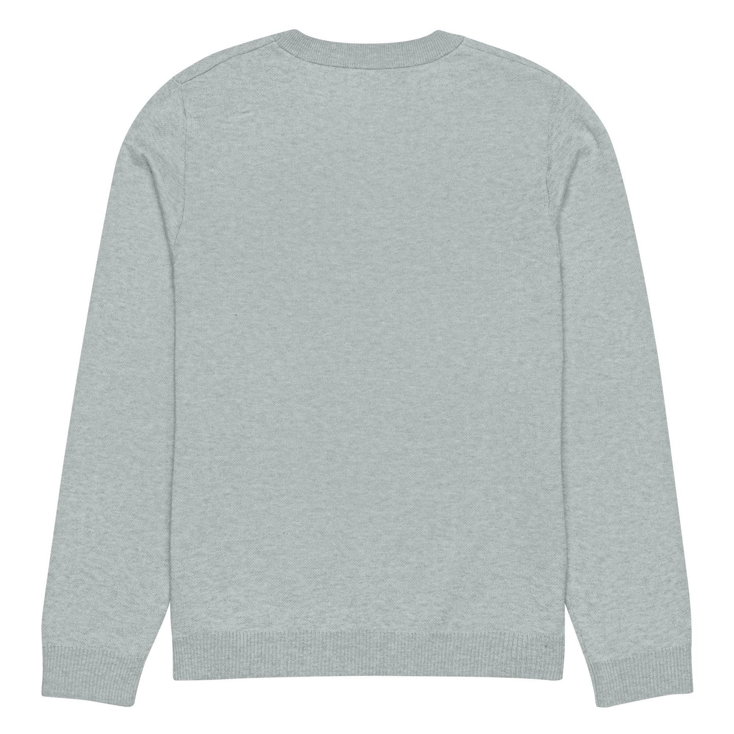 Anchor Powder Blue Knitted Crew Neck Sweater