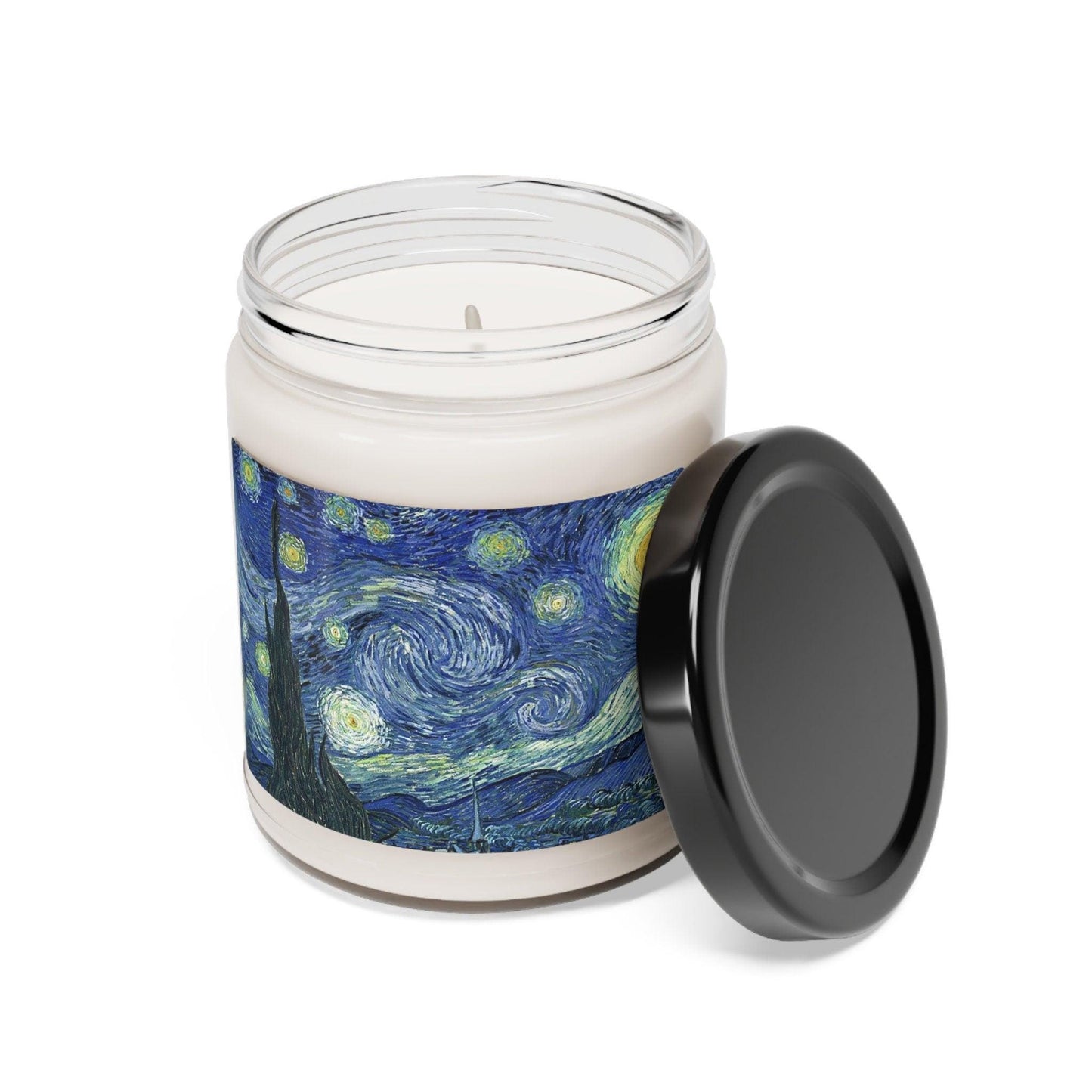 Starry Night by Vincent van Gogh Scented Soy Candle, 9oz