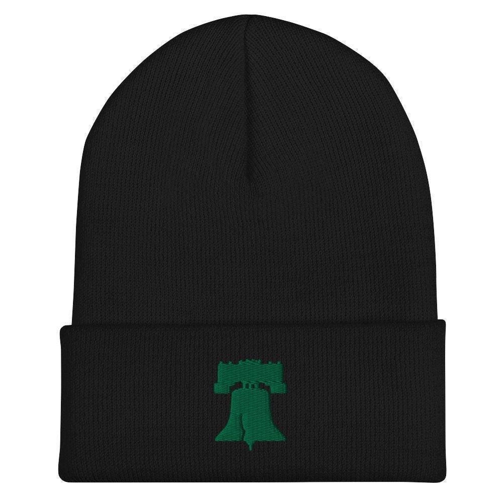 Liberty Bell (Green) Cuffed Beanie