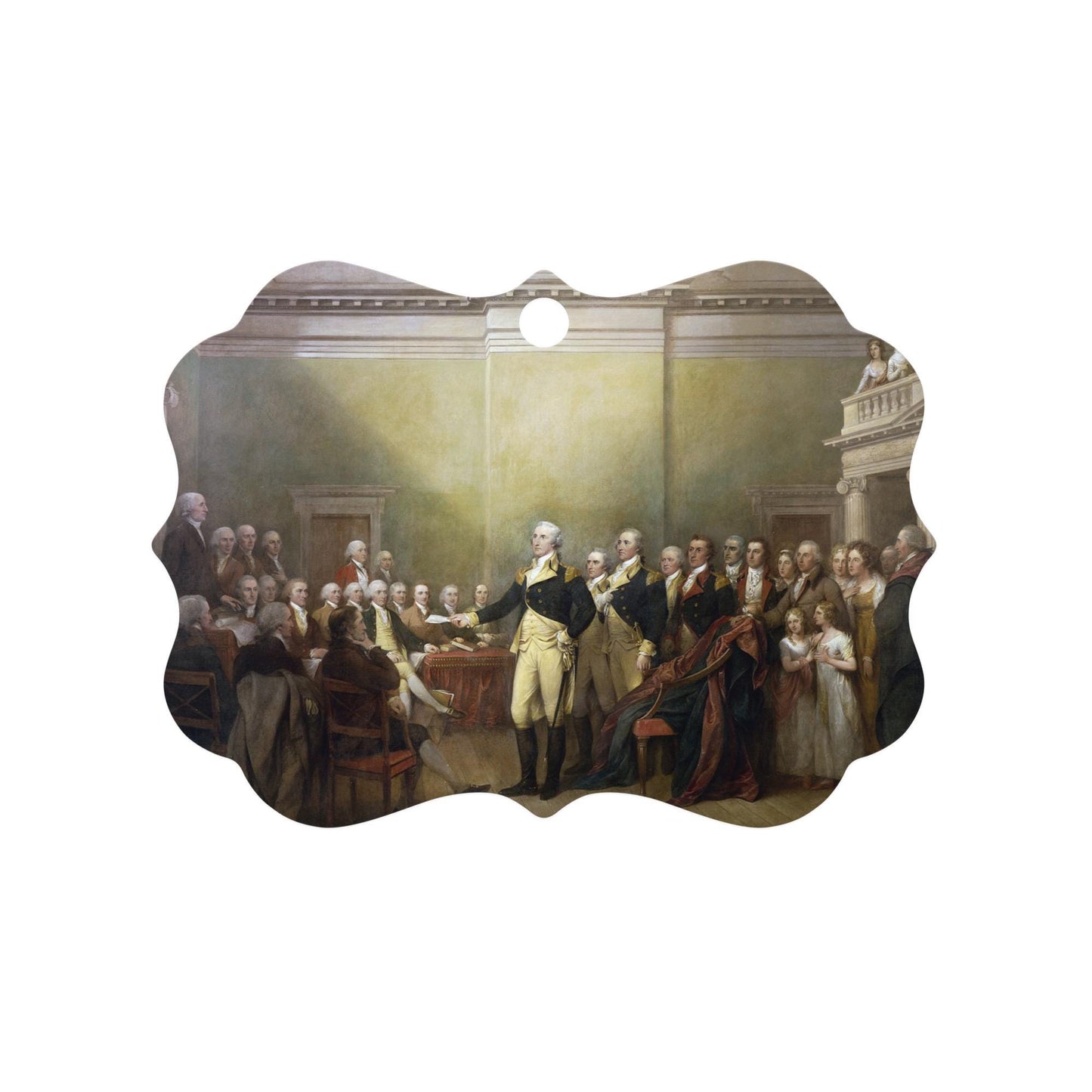 George Washington Metal ornament