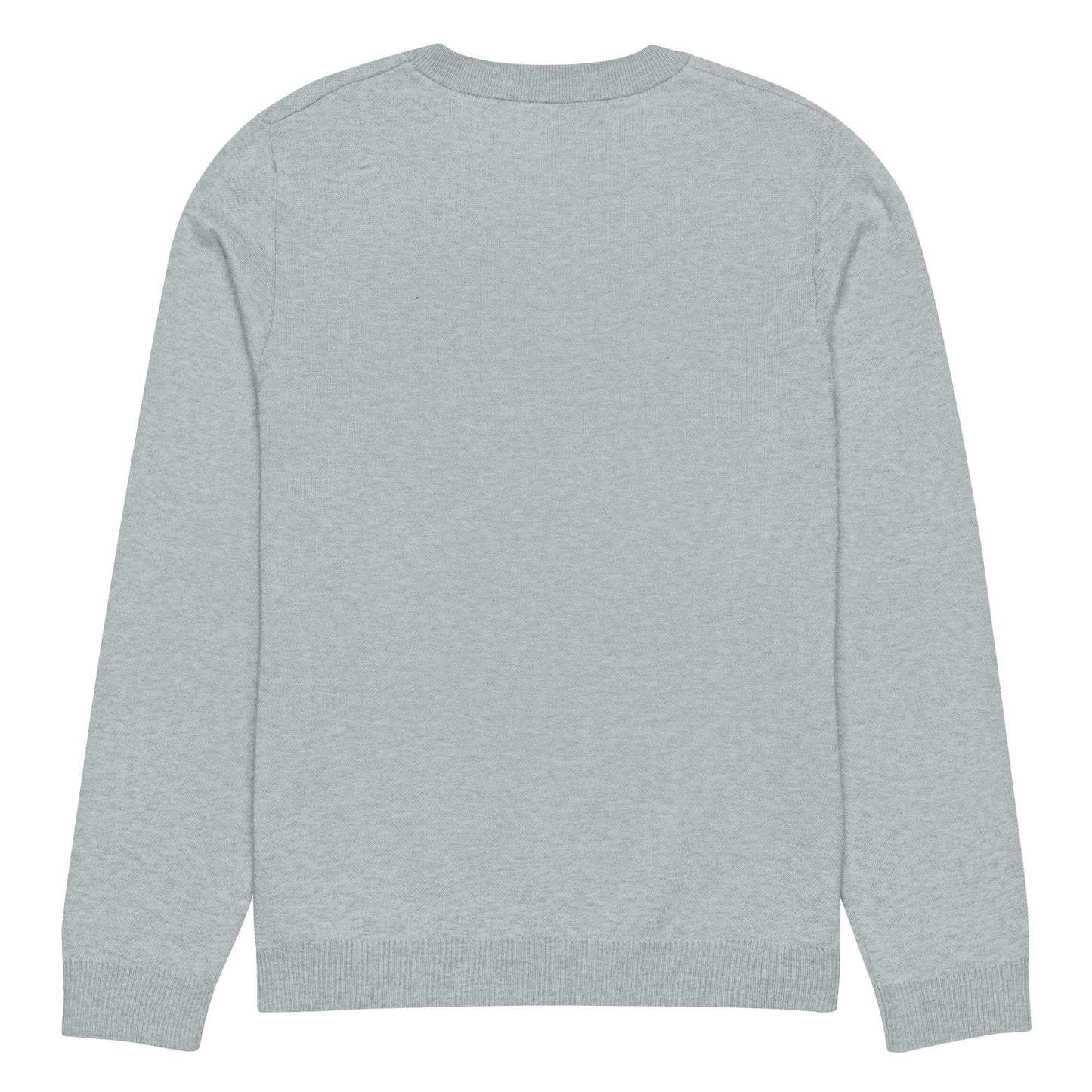 Anchor Powder Blue Knitted Crew Neck Sweater