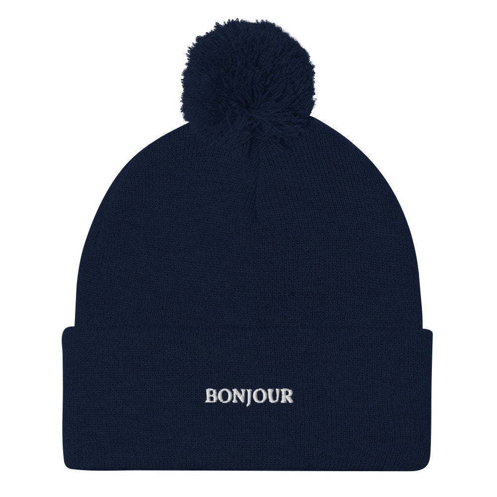 Bonjour Pom-Pom Beanie
