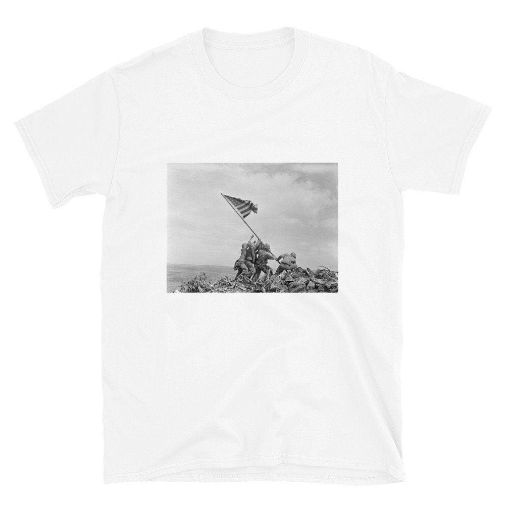 Raising the Flag on Iwo Jima T-Shirt