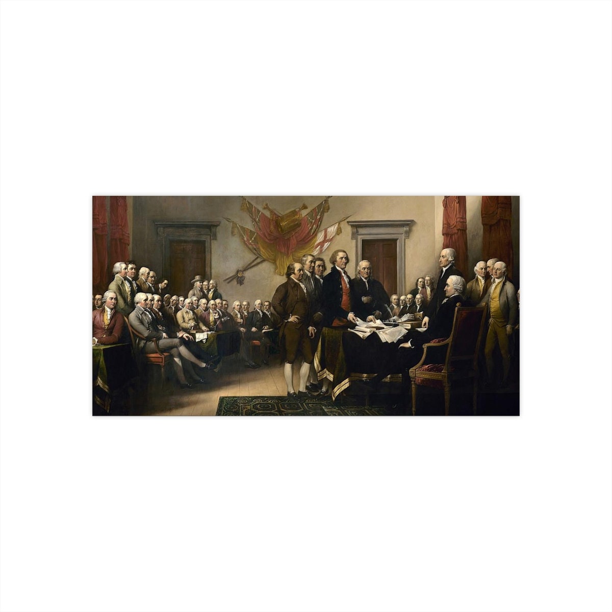 Signing of the Declaration of Independence Bumper Stickers