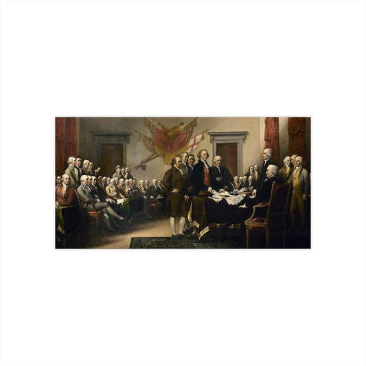 Signing of the Declaration of Independence Bumper Stickers