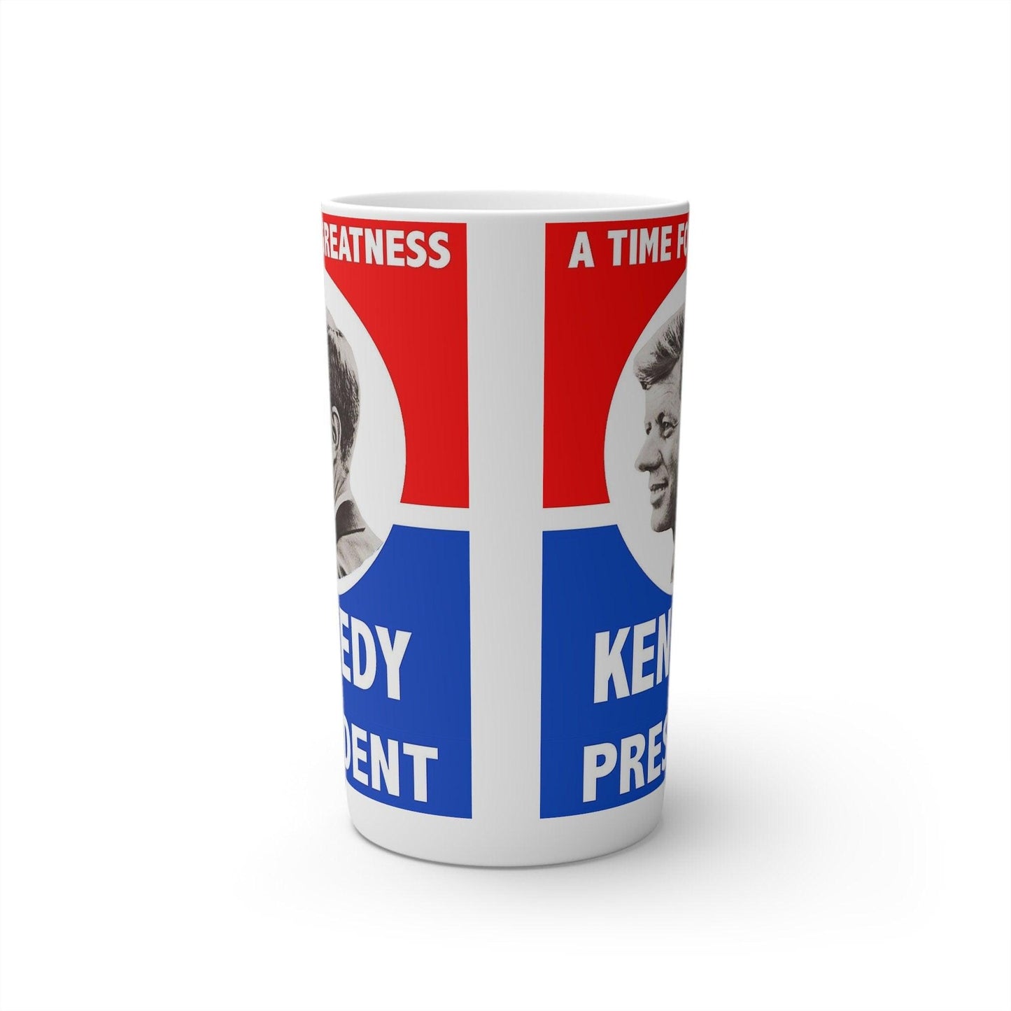 Kennedy for President Conical Coffee Mugs (8oz, 12oz)
