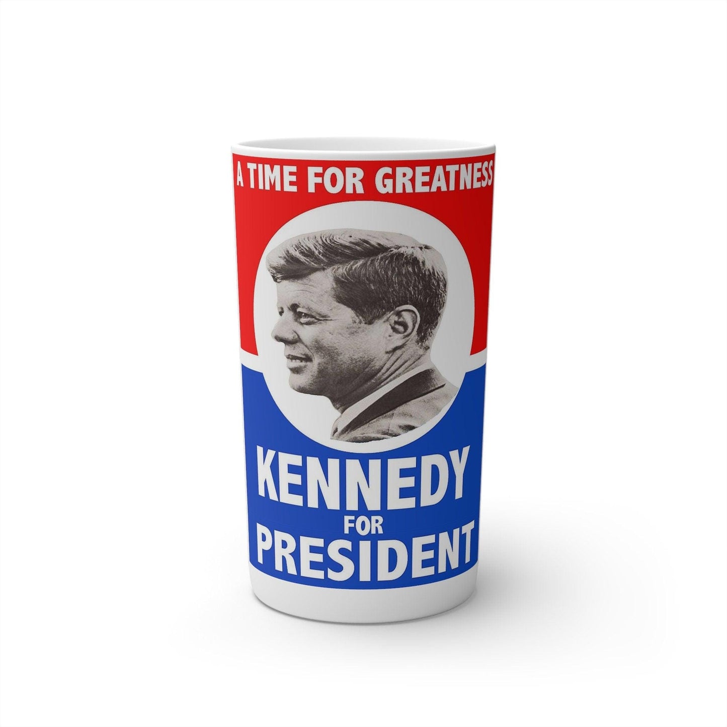 Kennedy for President Conical Coffee Mugs (8oz, 12oz)