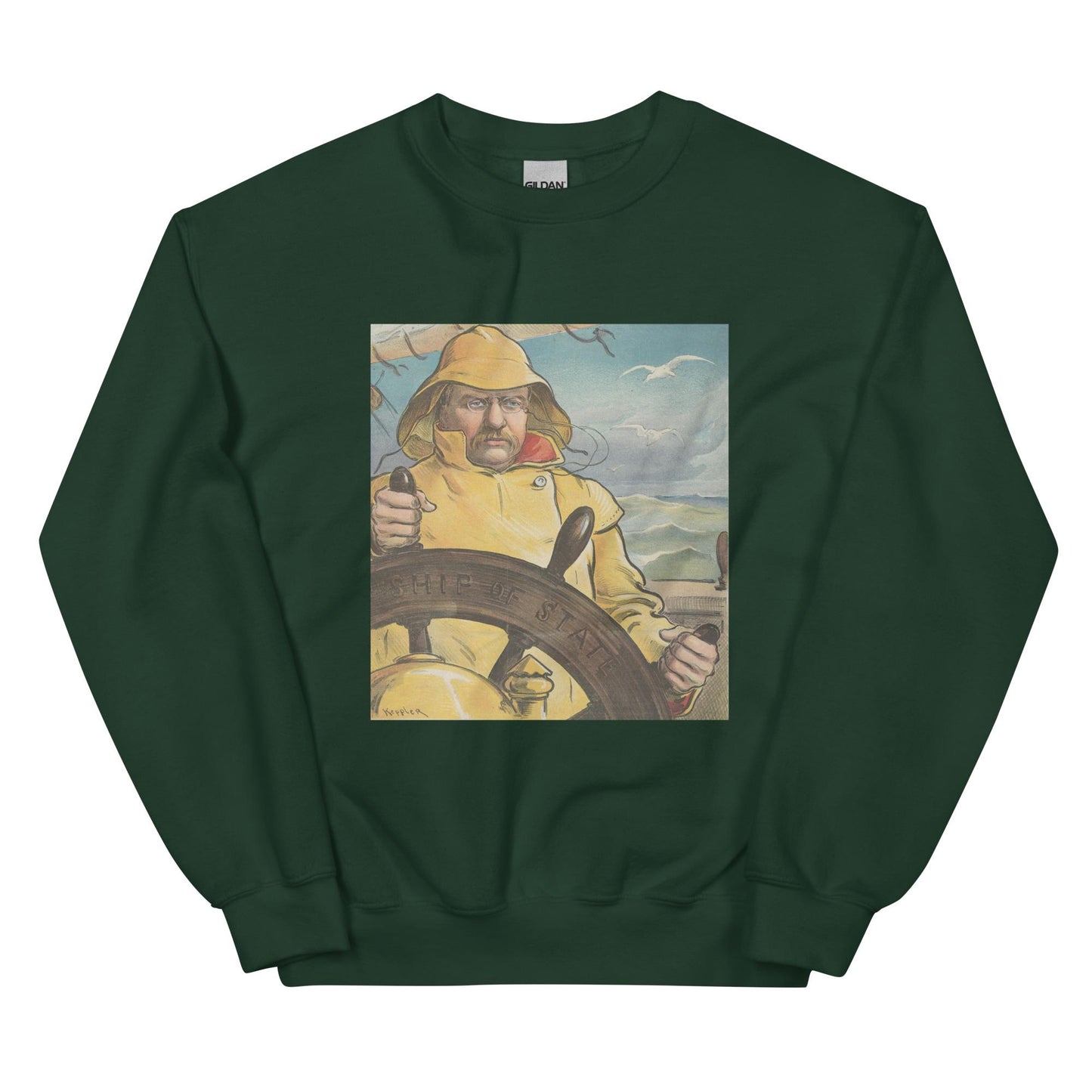 Theodore Roosevelt "Ship of State" Sweatshirt