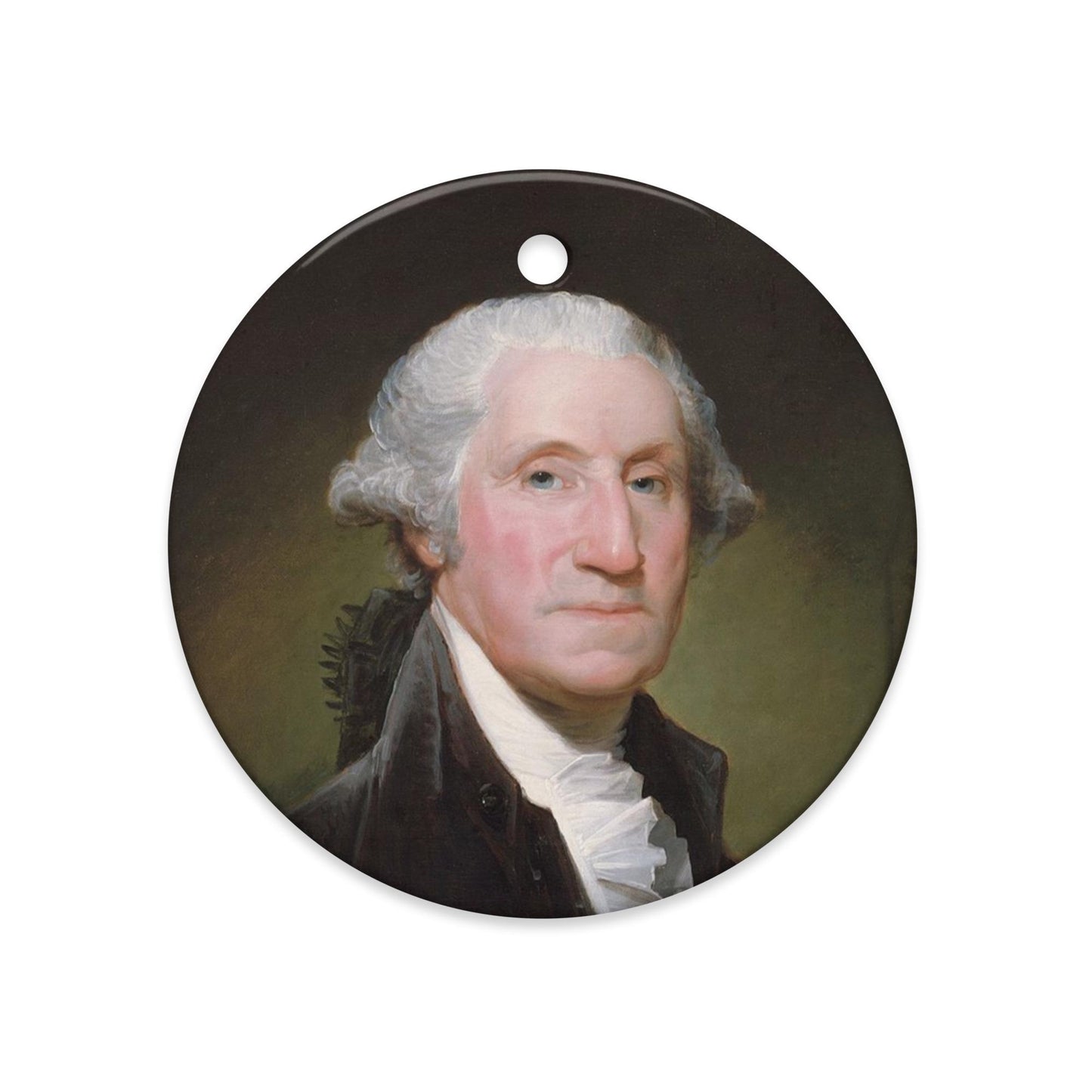 George Washington ceramic ornament