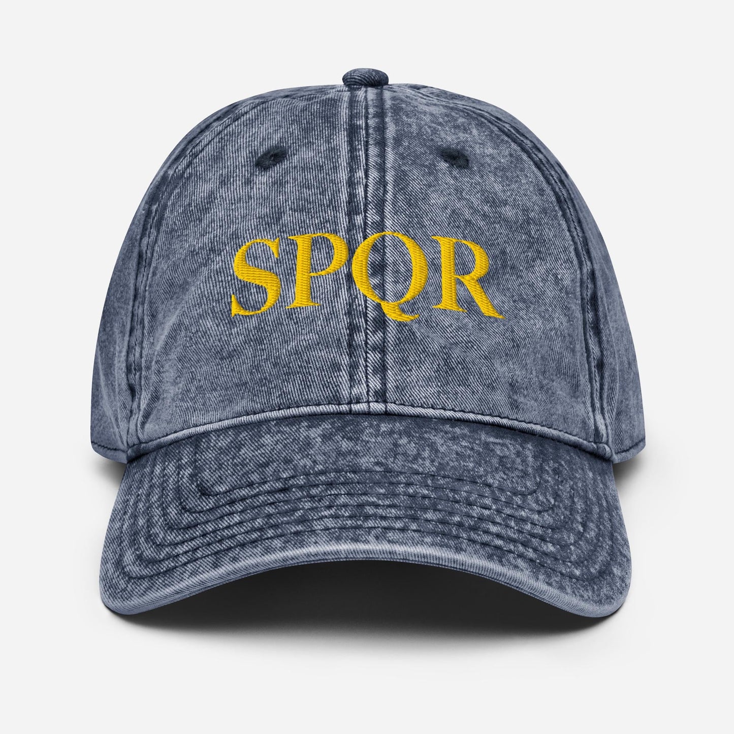 SPQR Vintage Cotton Twill Cap