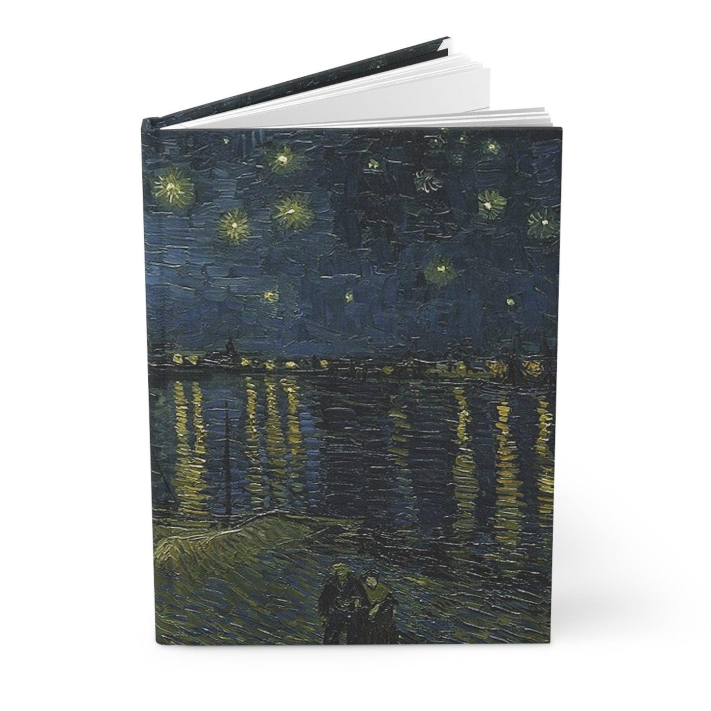 Starry Night Over the Rhône Hardcover Journal Matte