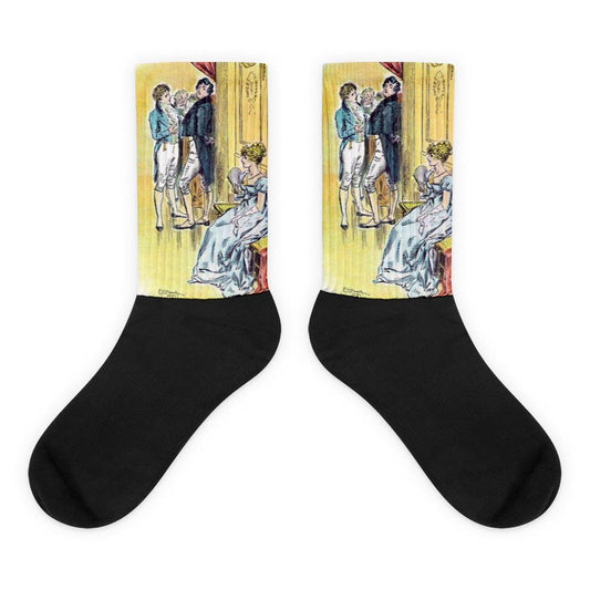 Pride and Prejudice- Mr. Darcy and Elizabeth Socks