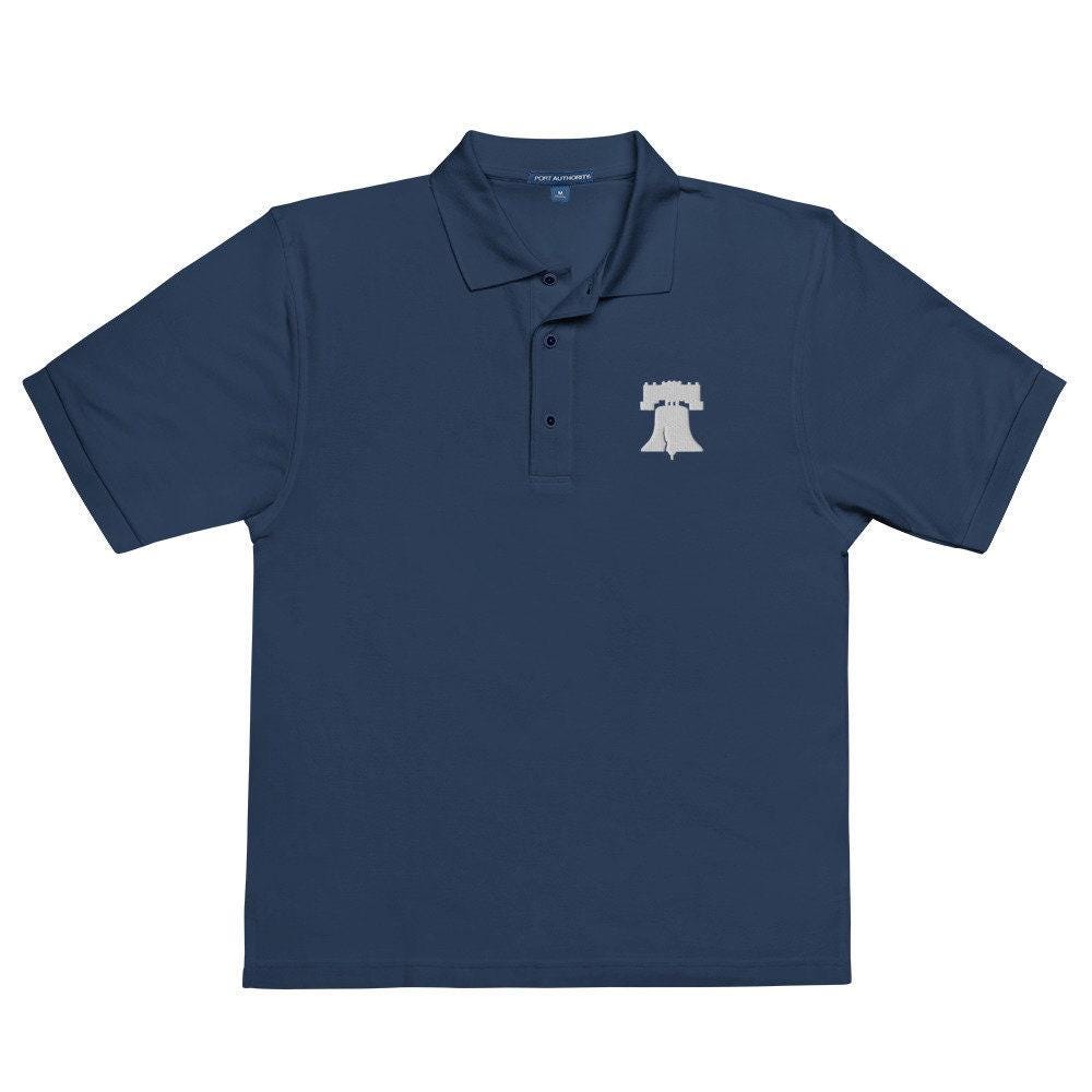 Liberty Bell Embroidered Polo: Port Authority Relaxed Fit