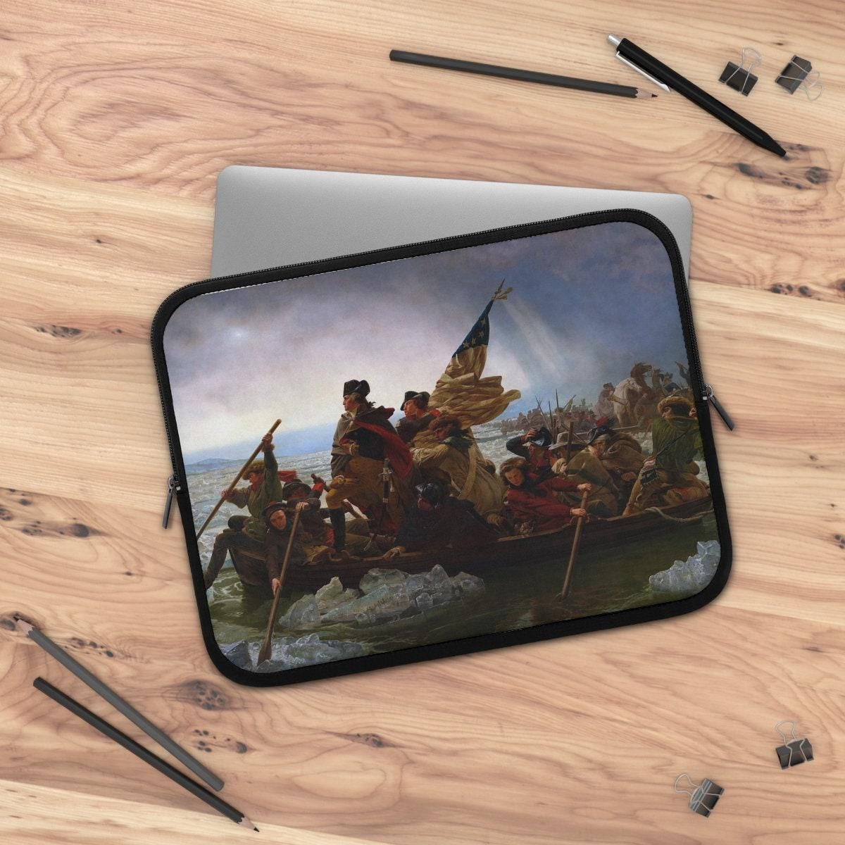 George Washington Crossing the Delaware Laptop Sleeve