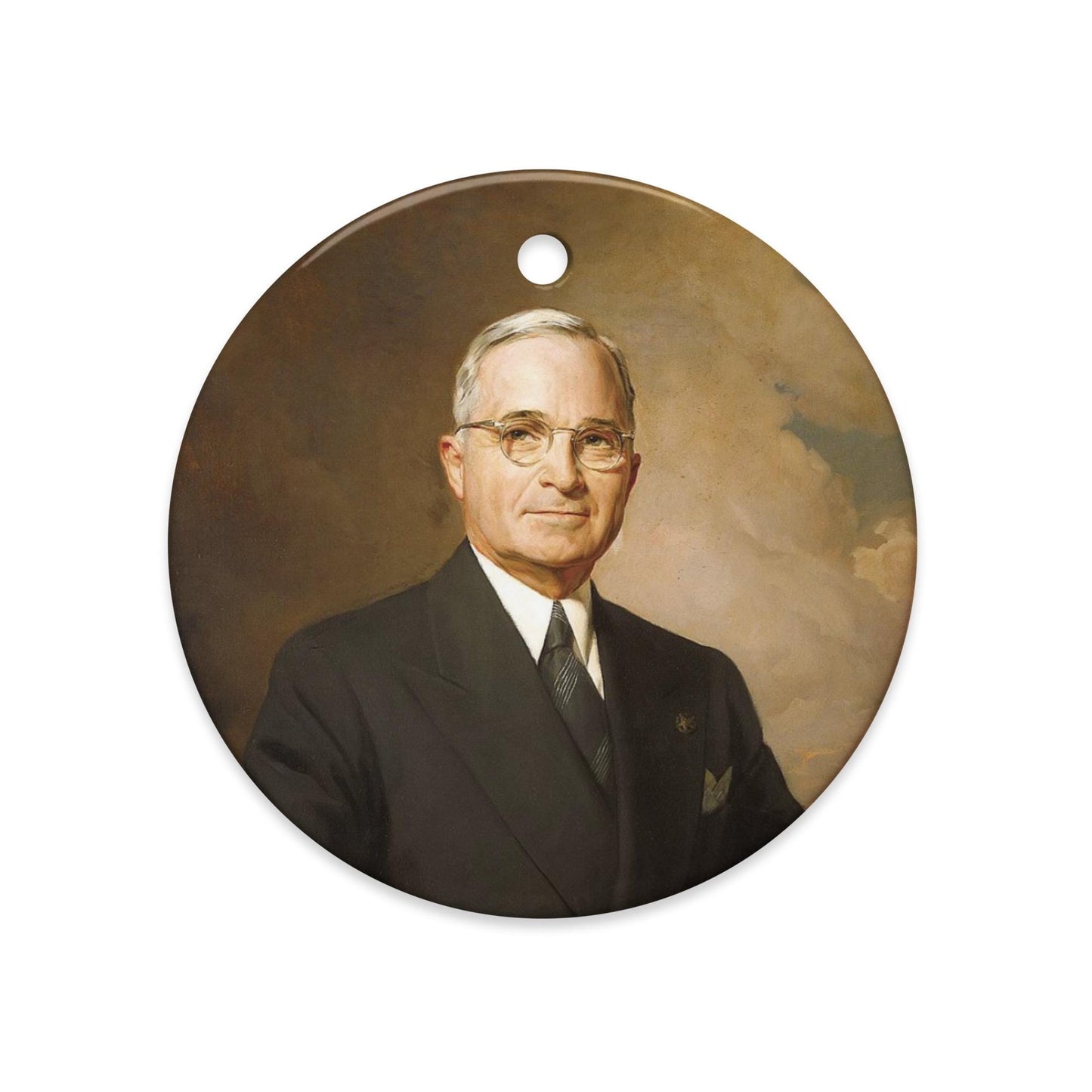 Harry S. Truman ceramic ornament