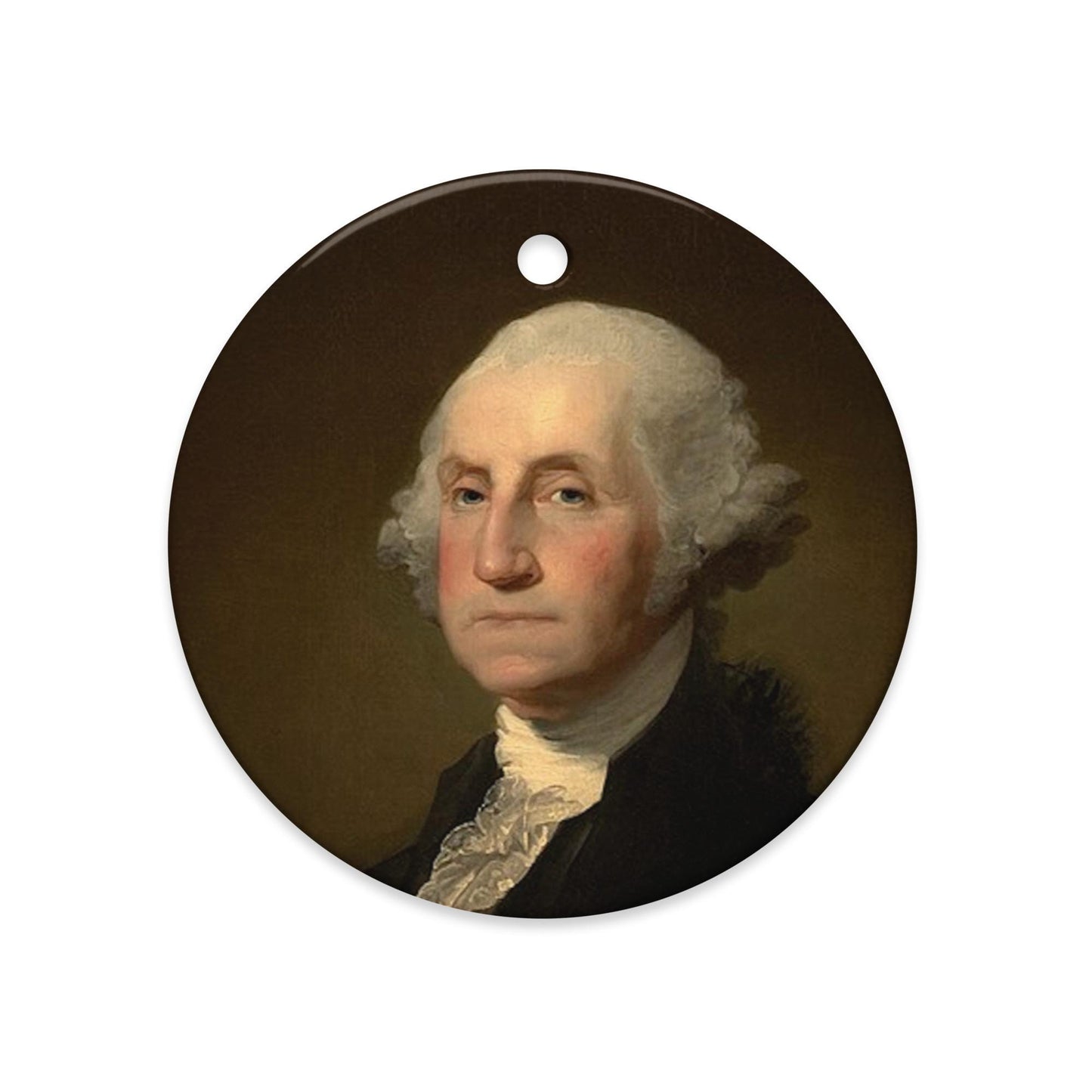 George Washington ceramic ornament