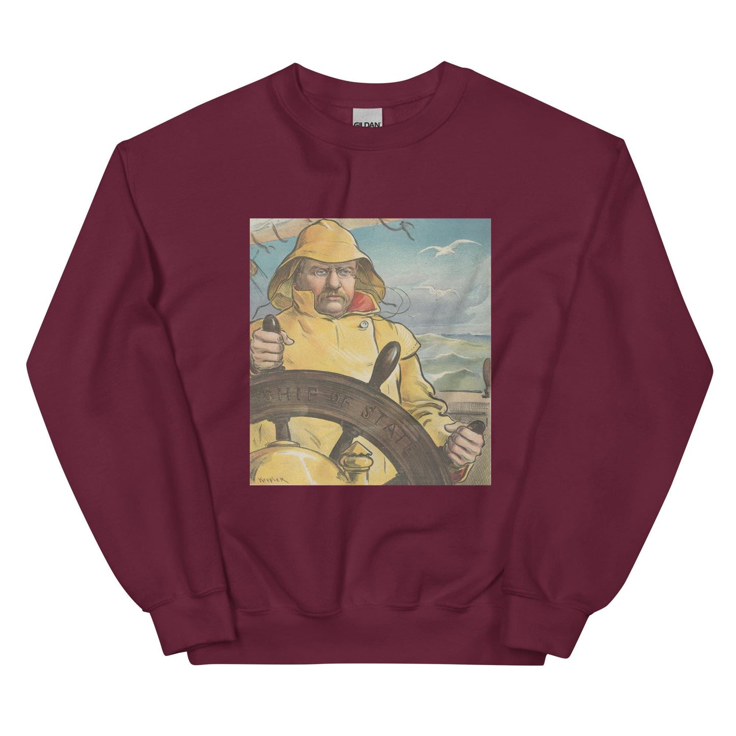 Theodore Roosevelt "Ship of State" Sweatshirt