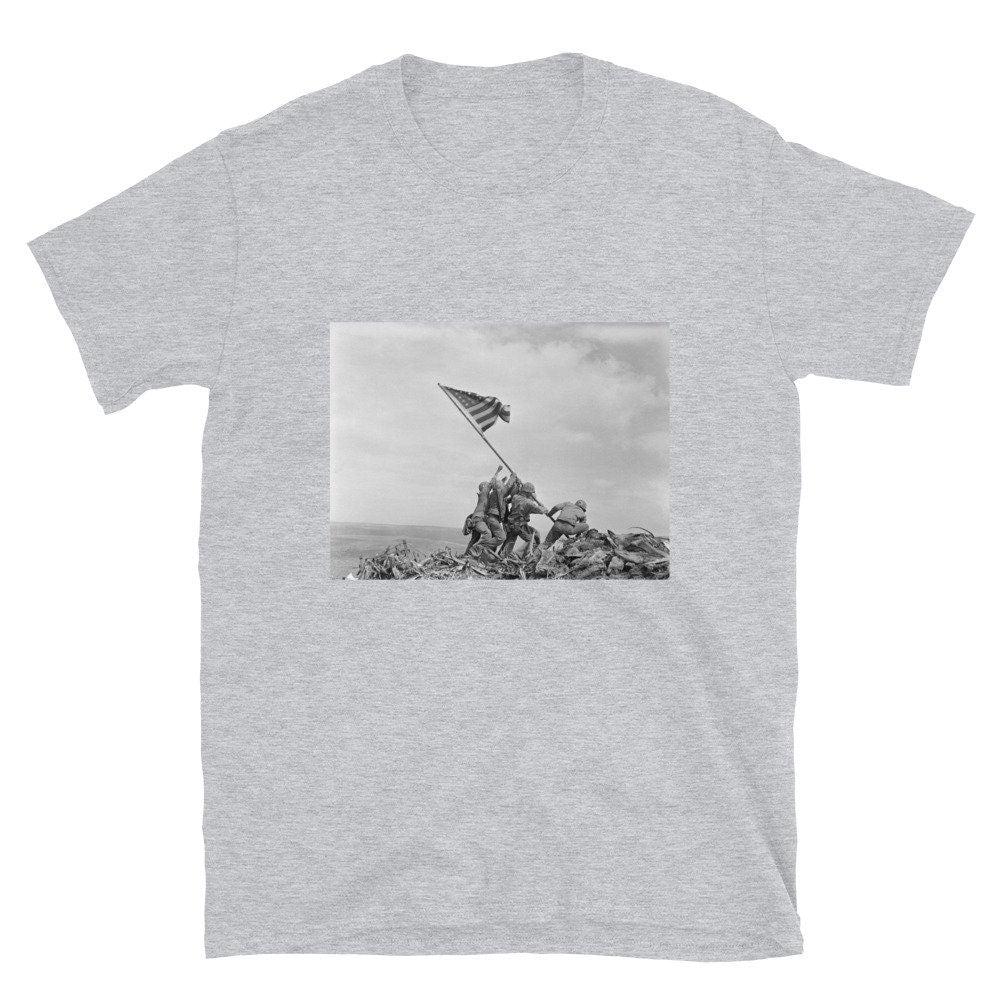Raising the Flag on Iwo Jima T-Shirt