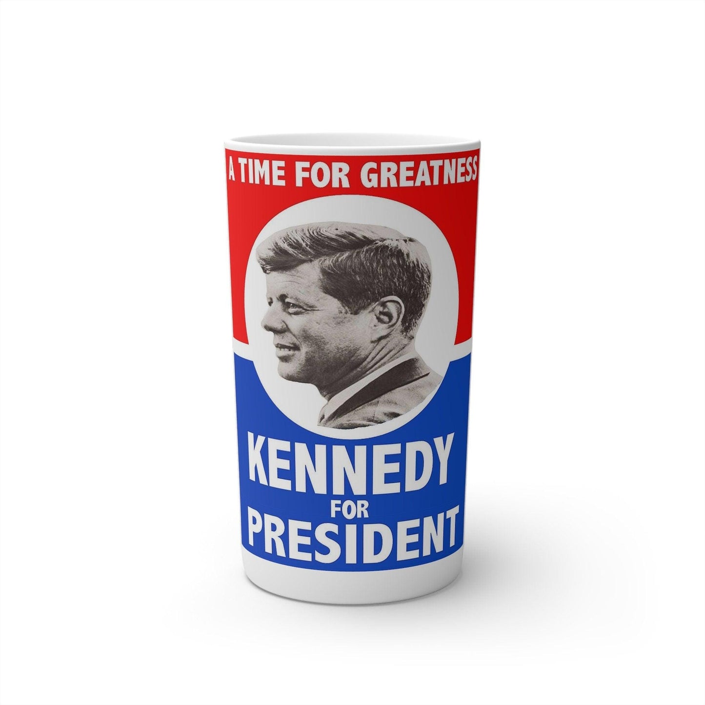 Kennedy for President Conical Coffee Mugs (8oz, 12oz)