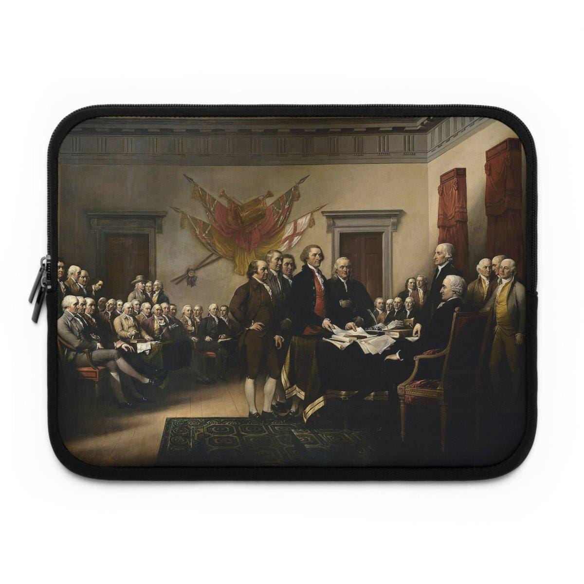 Signing of the Declaration of Independence Laptop Sleeve