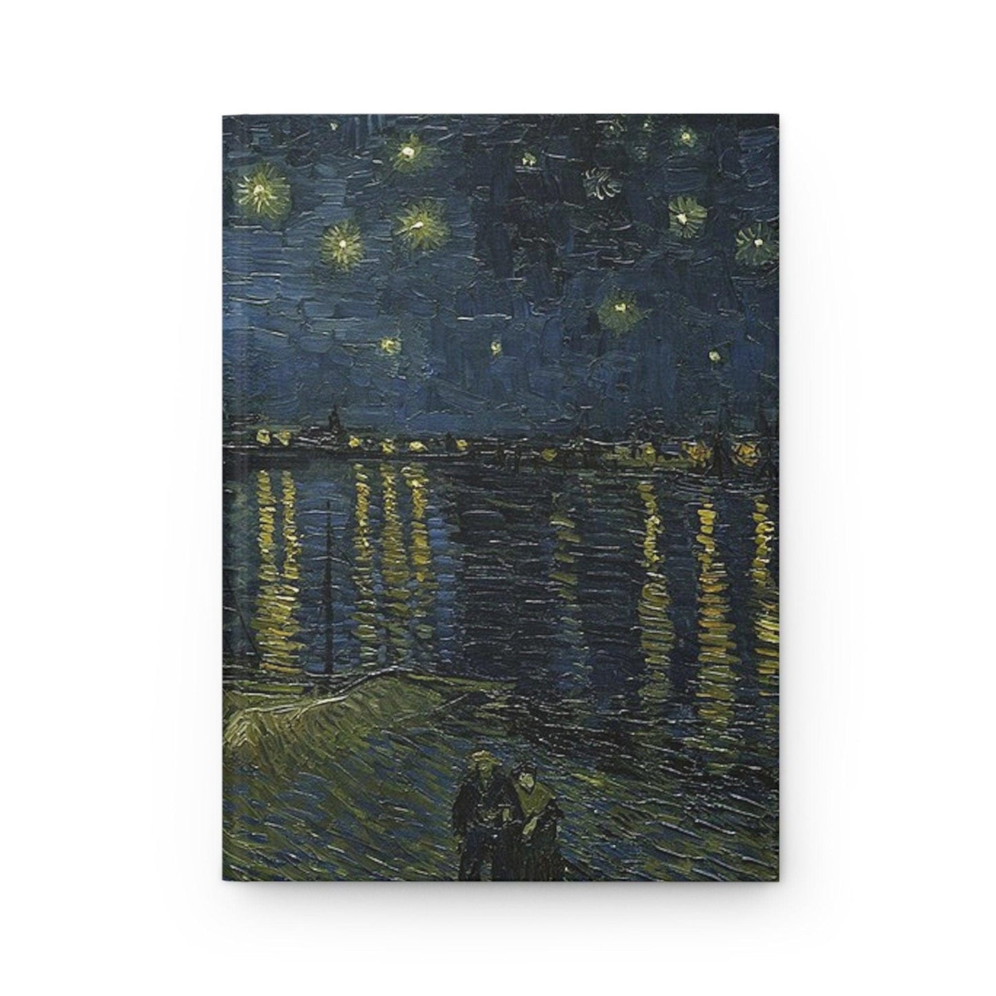 Starry Night Over the Rhône Hardcover Journal Matte