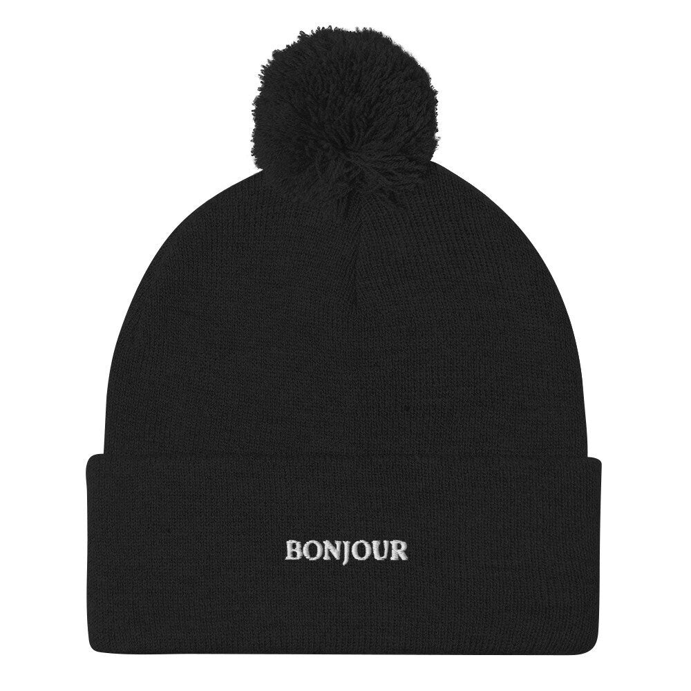 Bonjour Pom-Pom Beanie