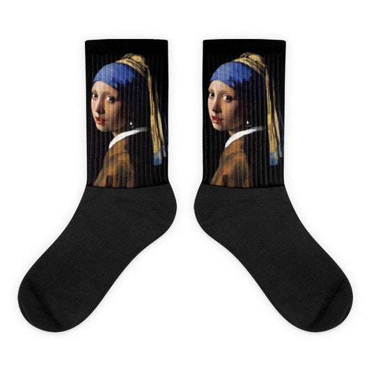 Girl with a Pearl Earring Socks
