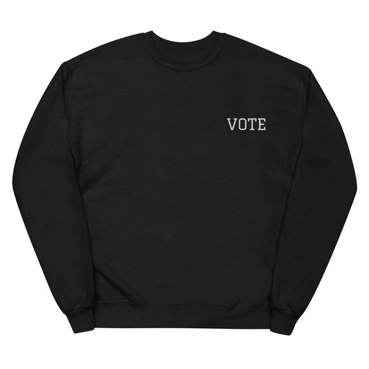 VOTE fleece sweatshirt