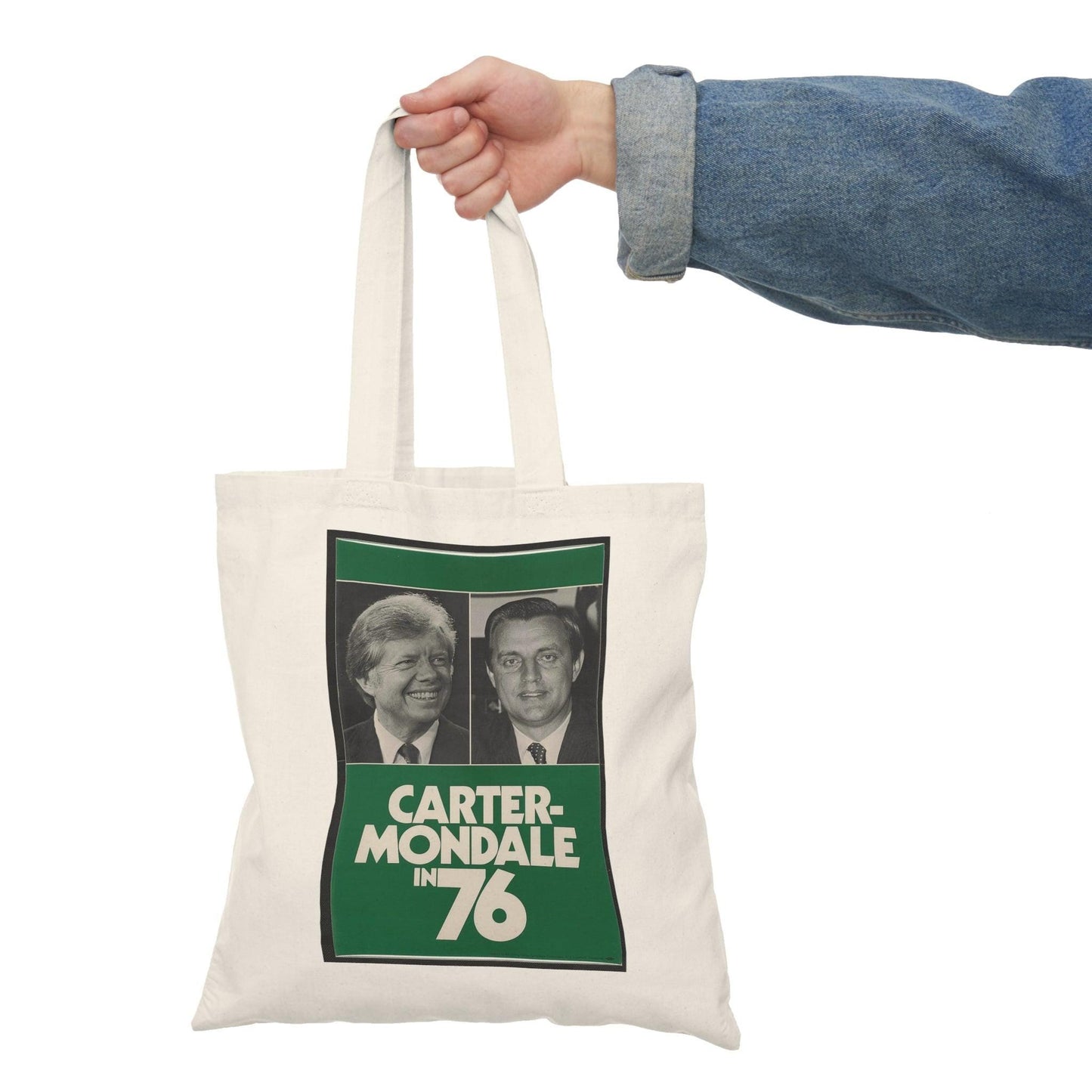 Carter- Mondale Natural Tote Bag