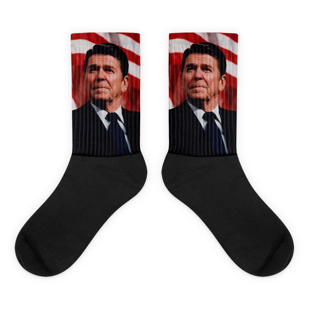 Ronald Reagan Socks