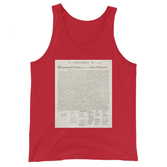 Declaration of Independence Tank Top