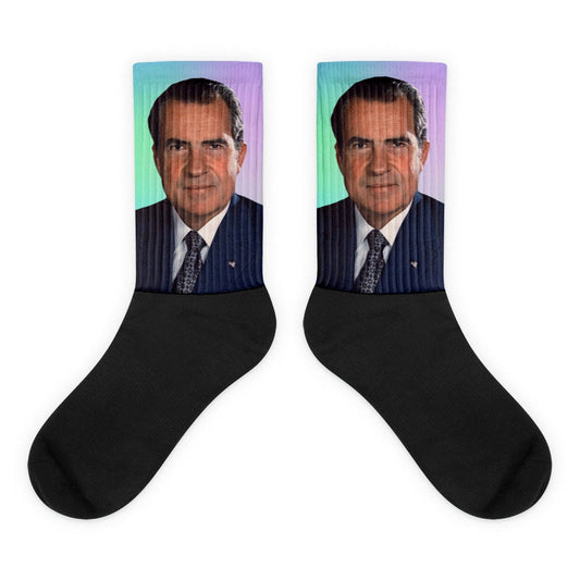 Richard Nixon Socks (Tie Dye)