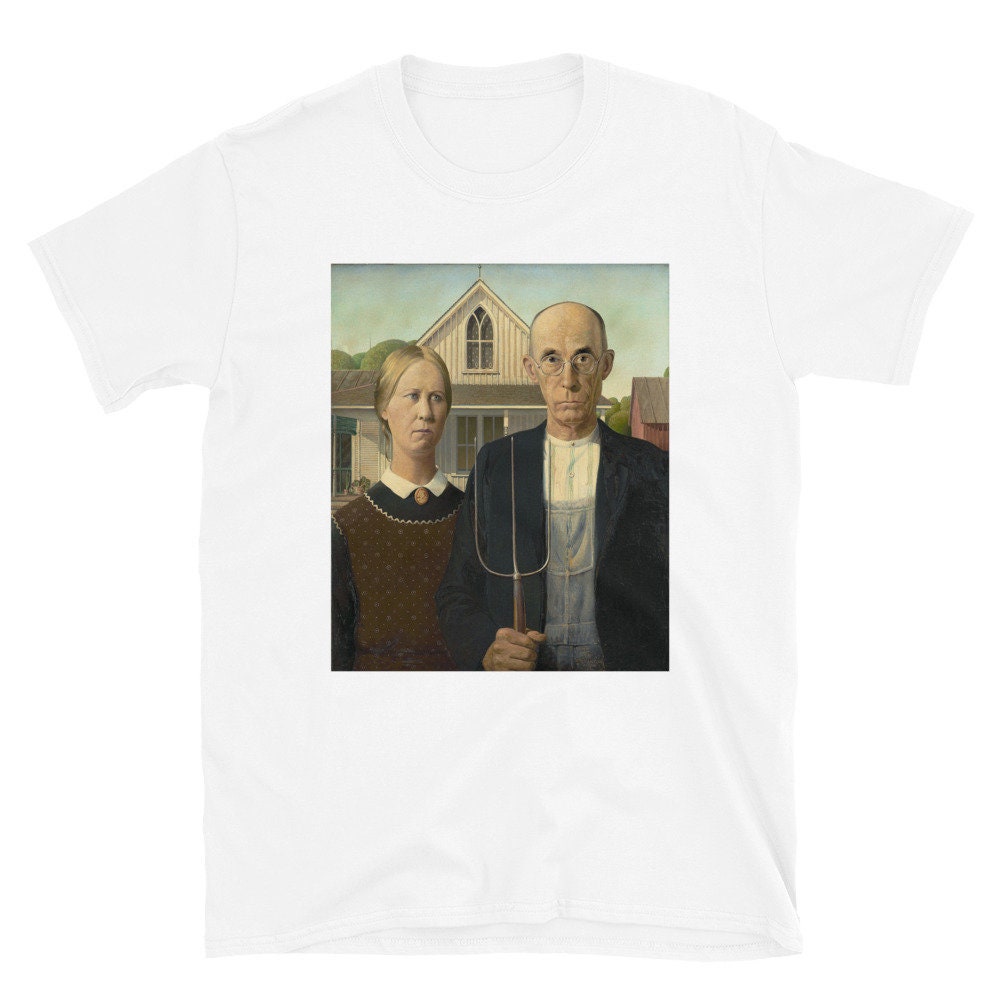 American Gothic T-Shirt (Grant Wood)