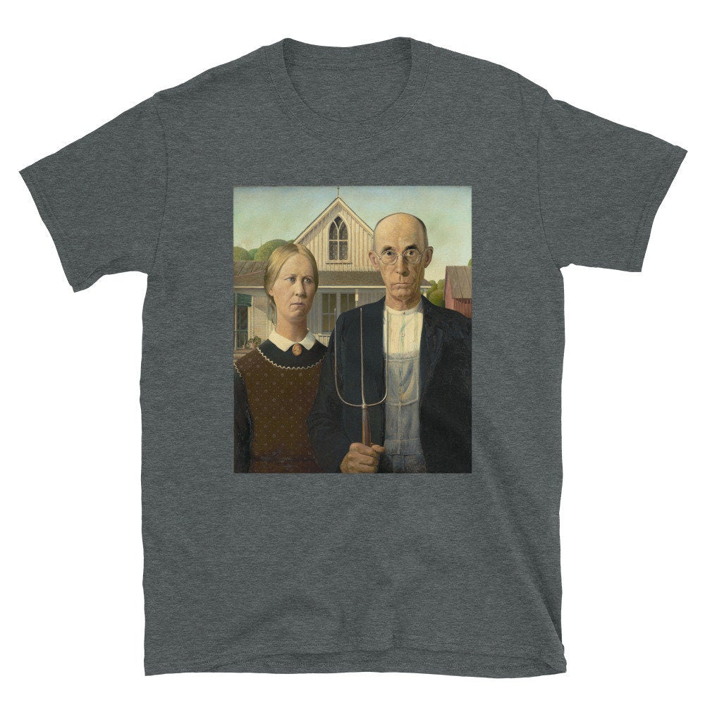 American Gothic T-Shirt (Grant Wood)